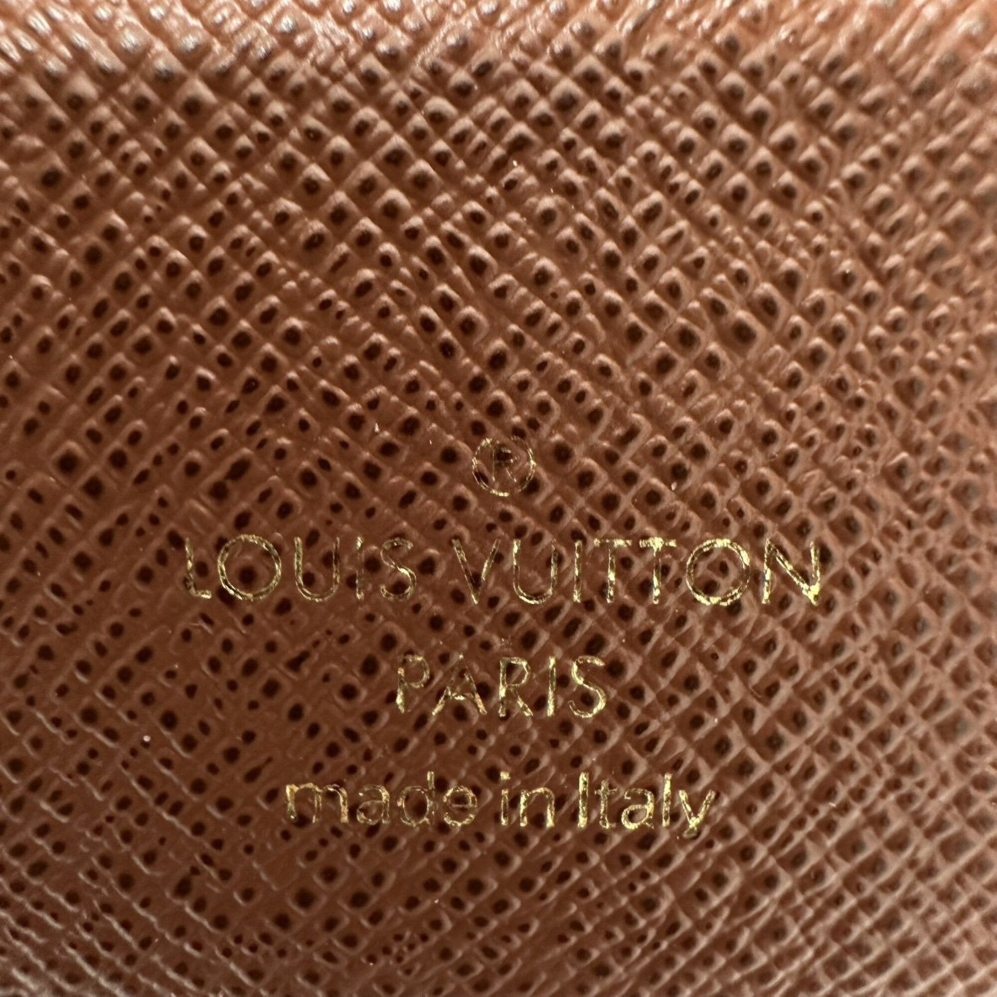 Louis Vuitton Brown Monogram Monogram Wallet (Tri-Fold) (Pre-Owned)