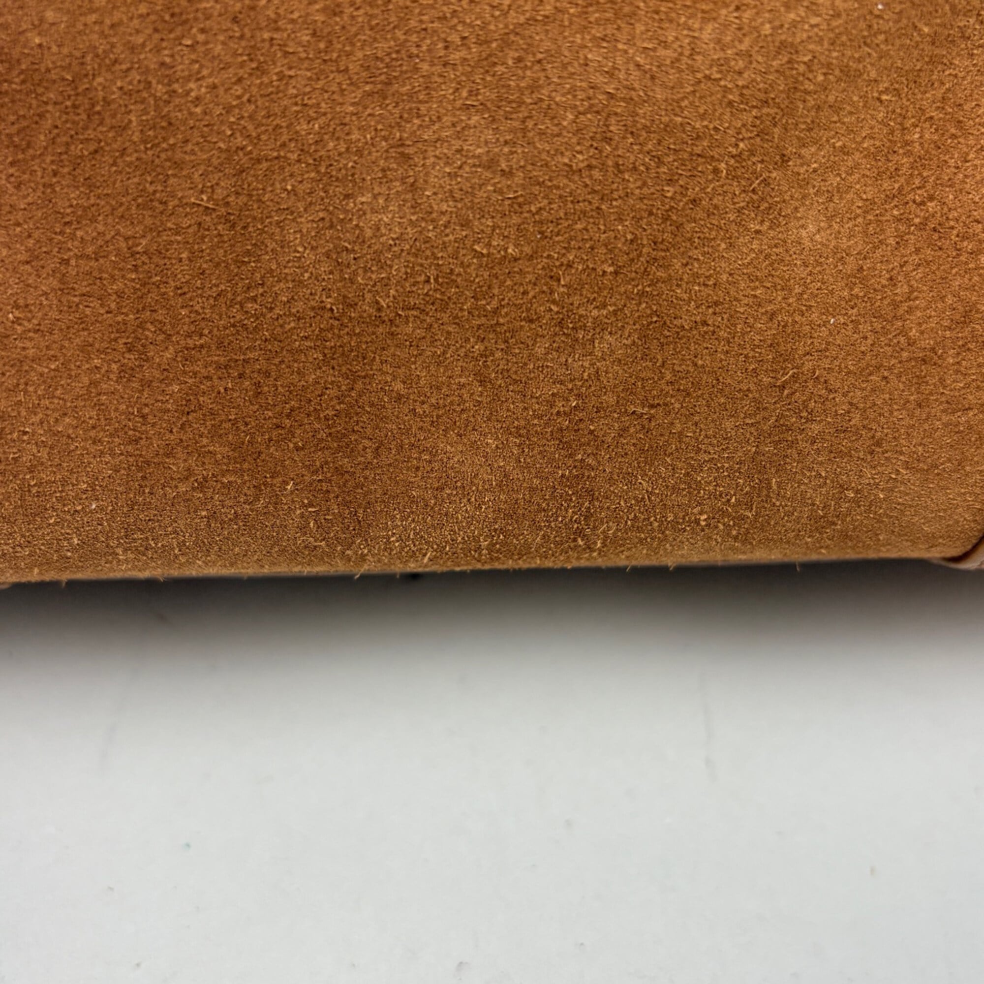Loewe Brown Suede Leather Handbag Tote Bag (Pre-Owned)