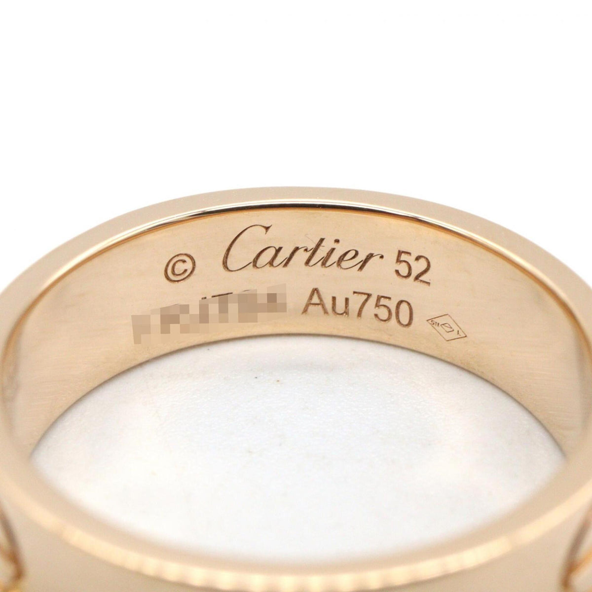Cartier Gold Pink Gold (18K) Band Ring (Pre-Owned)