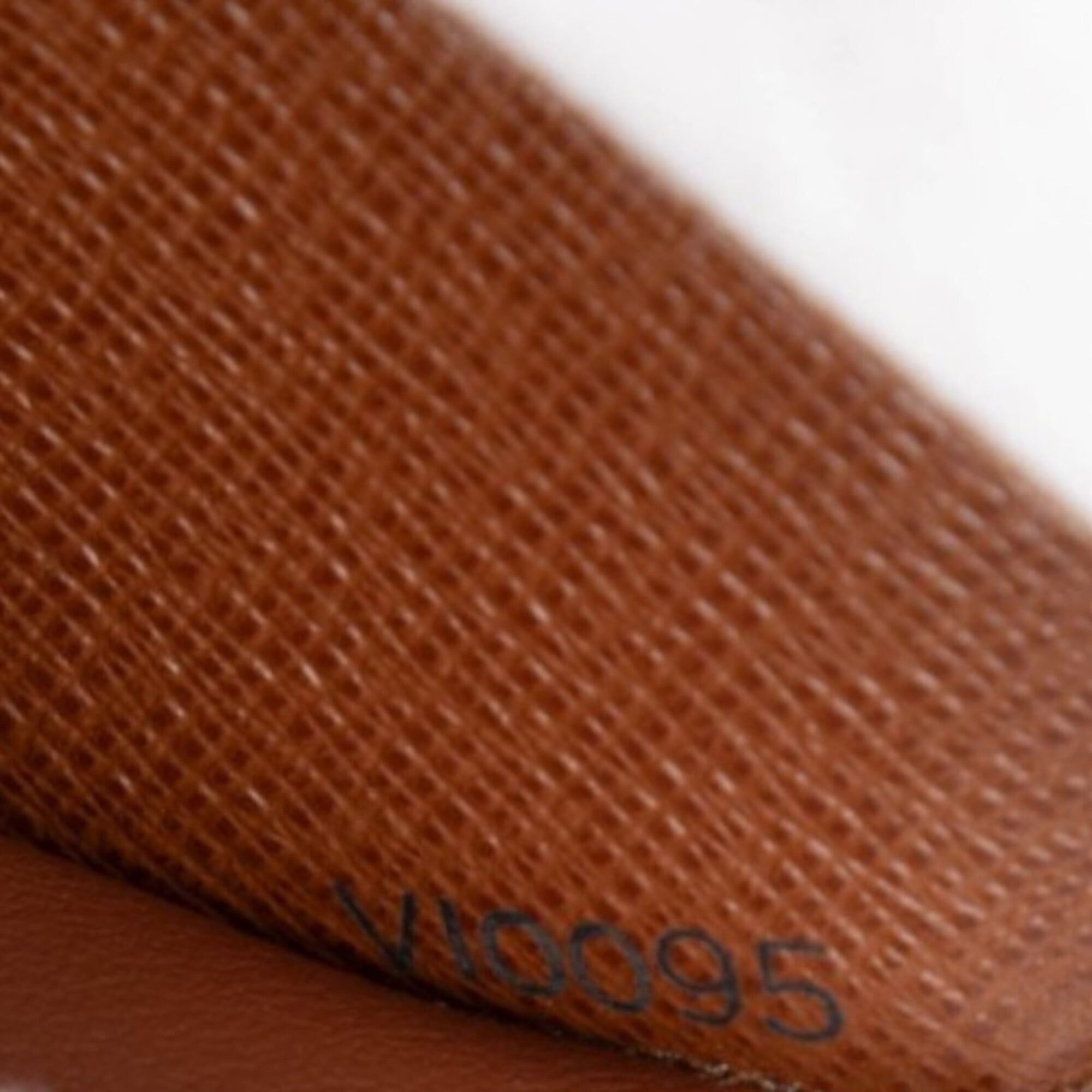 Louis Vuitton Monogram Brown Pvc Leather Long Wallet (Bi-Fold) (Pre-Owned)