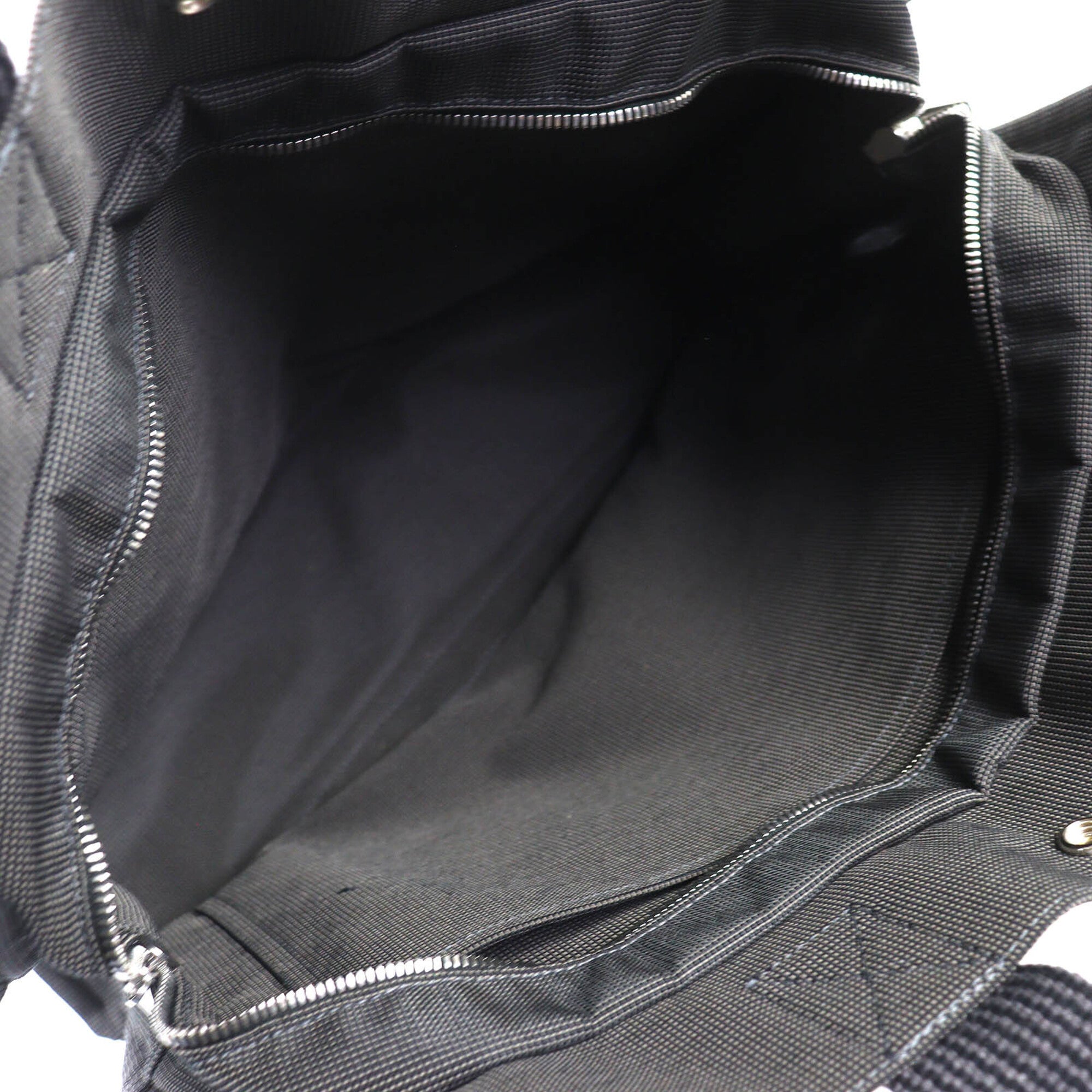Hermes Her Line Gray Polyamide Polyester Boston Bag Tote Bag (Pre-Owned)