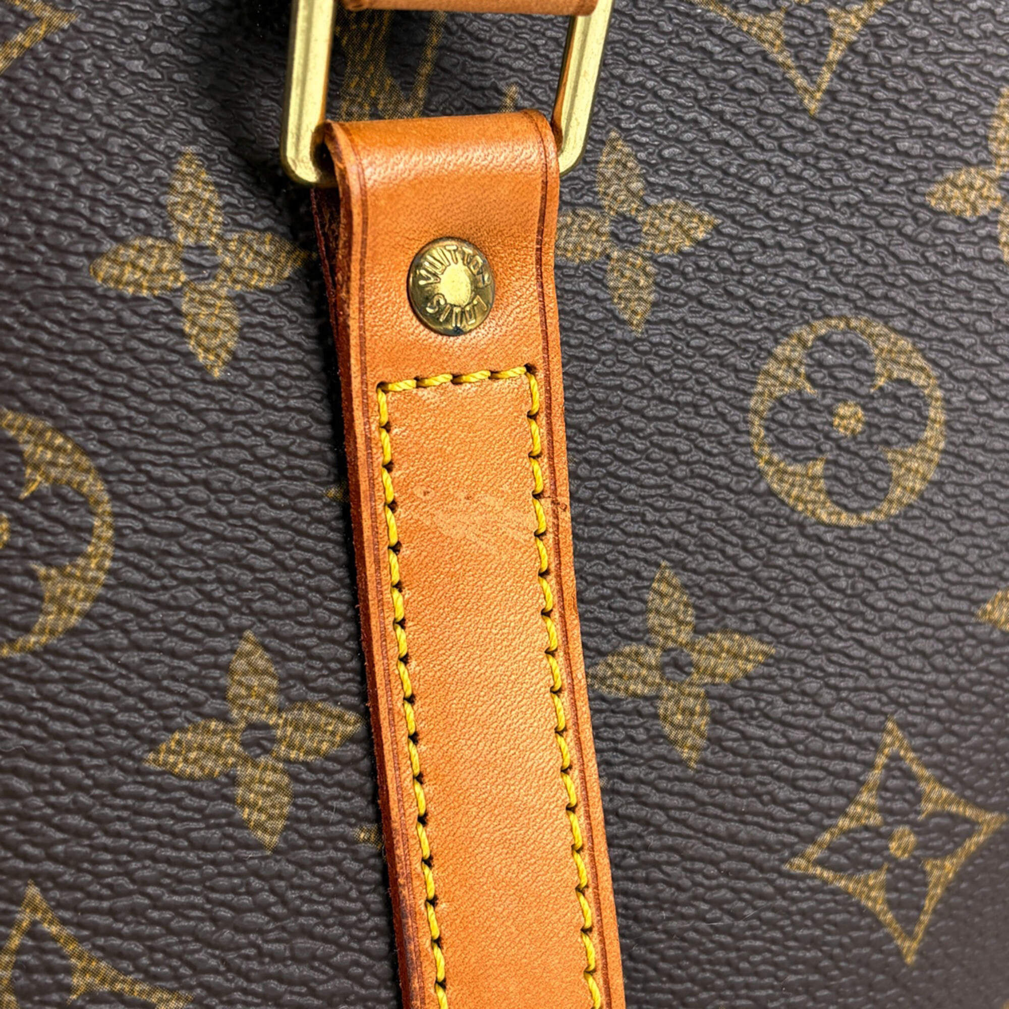 Louis Vuitton Brown Monogram Shoulder Bag Tote Bag (Pre-Owned)