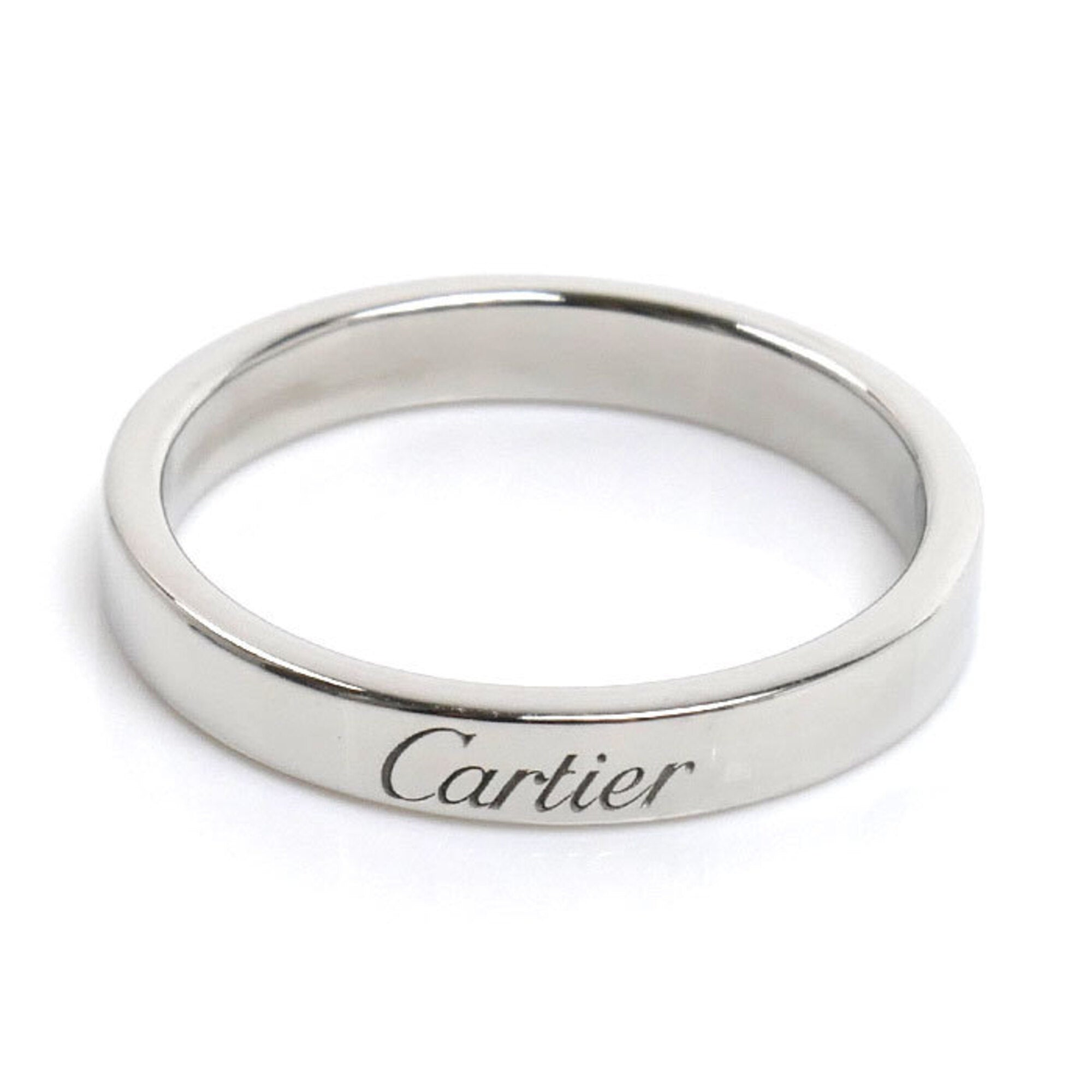 Cartier Platinum 950 Band Ring (Pre-Owned)