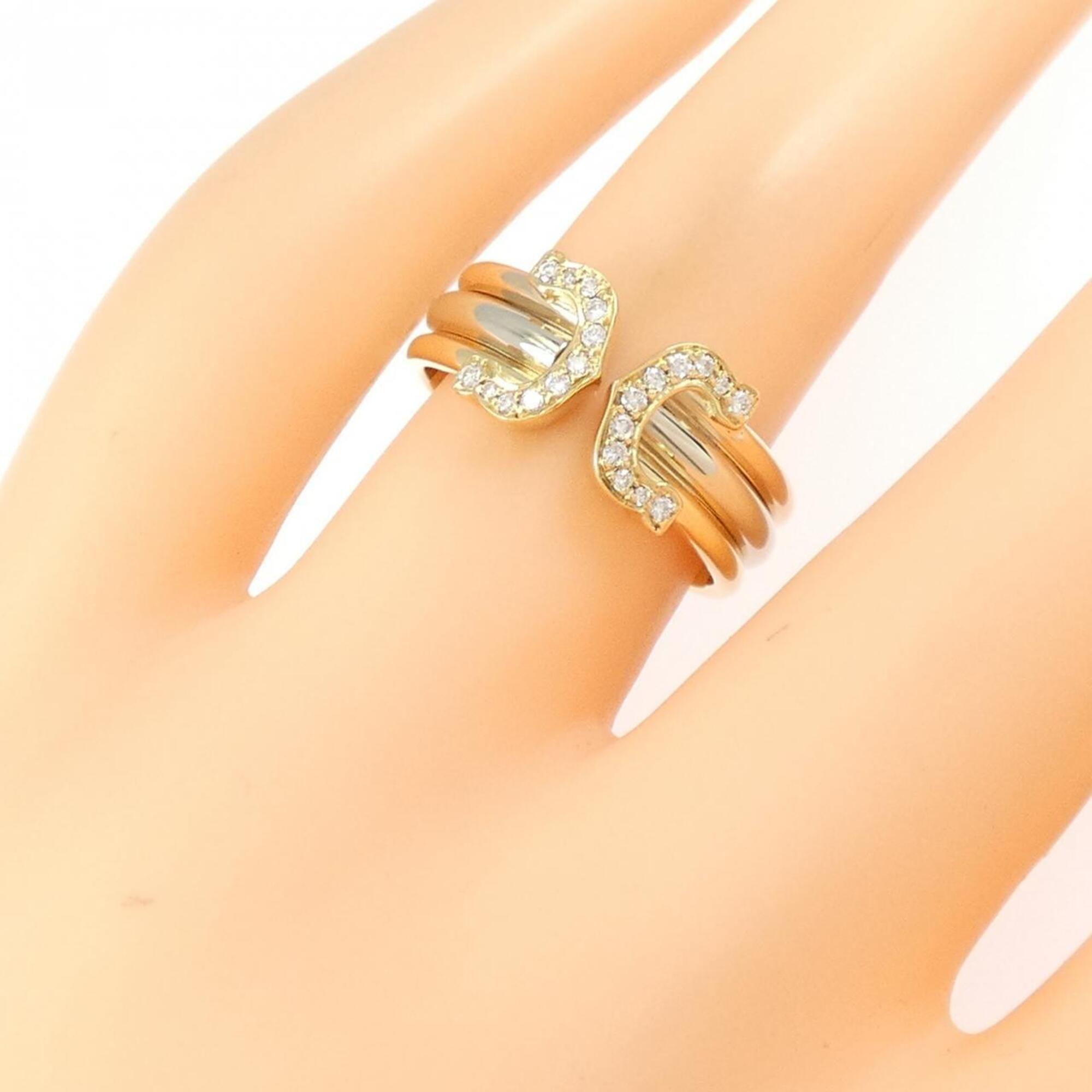 Cartier Yellow Gold (18K) Pink Gold (18K) White Gold (18K) Band Ring (Pre-Owned)