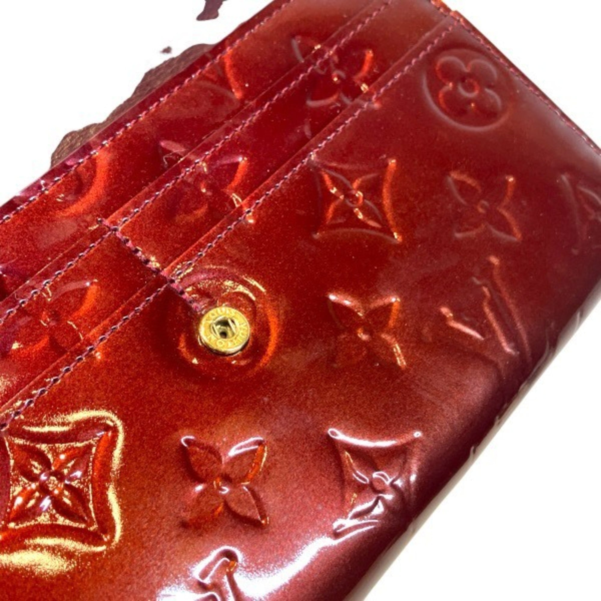 Louis Vuitton Griotte Patent Leather Coin Purse/Coin Case (Pre-Owned)