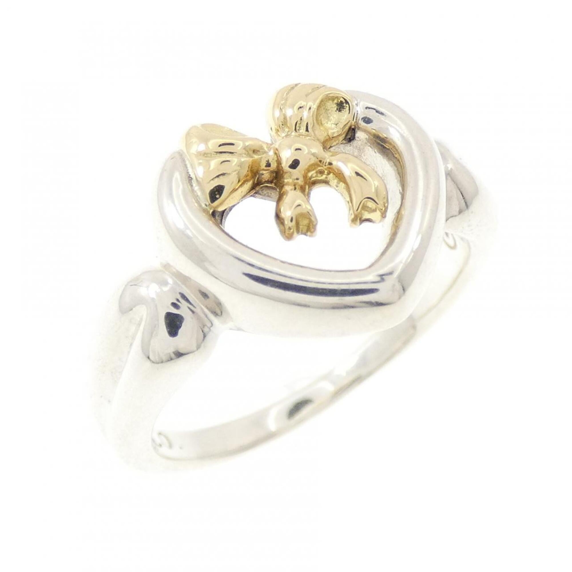 Tiffany Yellow Gold (18K) Silver 925 Band Ring (Pre-Owned)