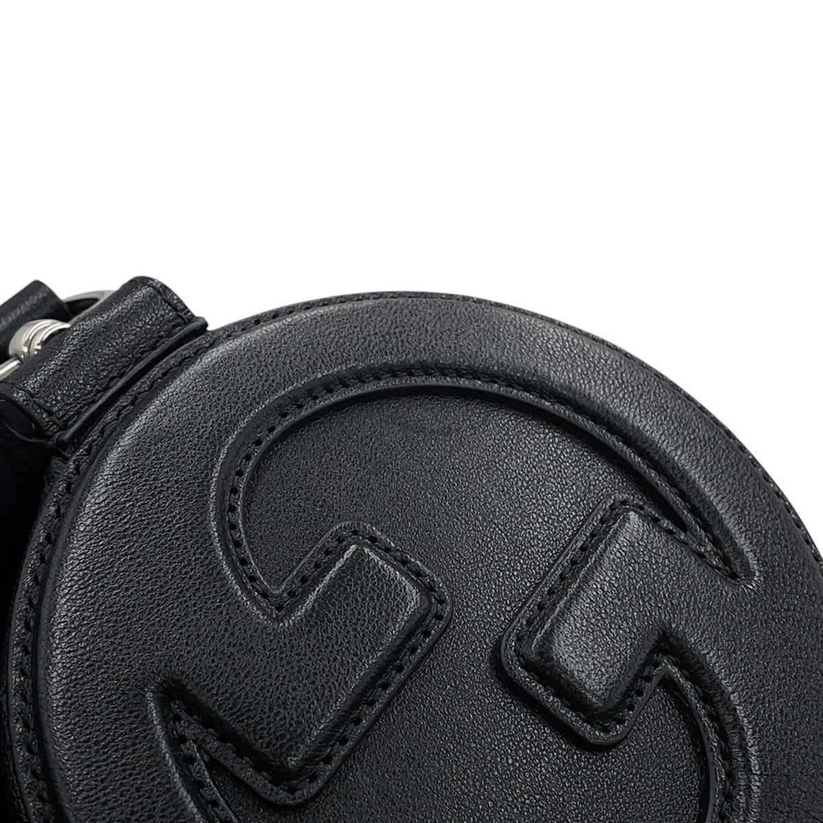 Gucci Black Leather Shoulder Bag (Pre-Owned)