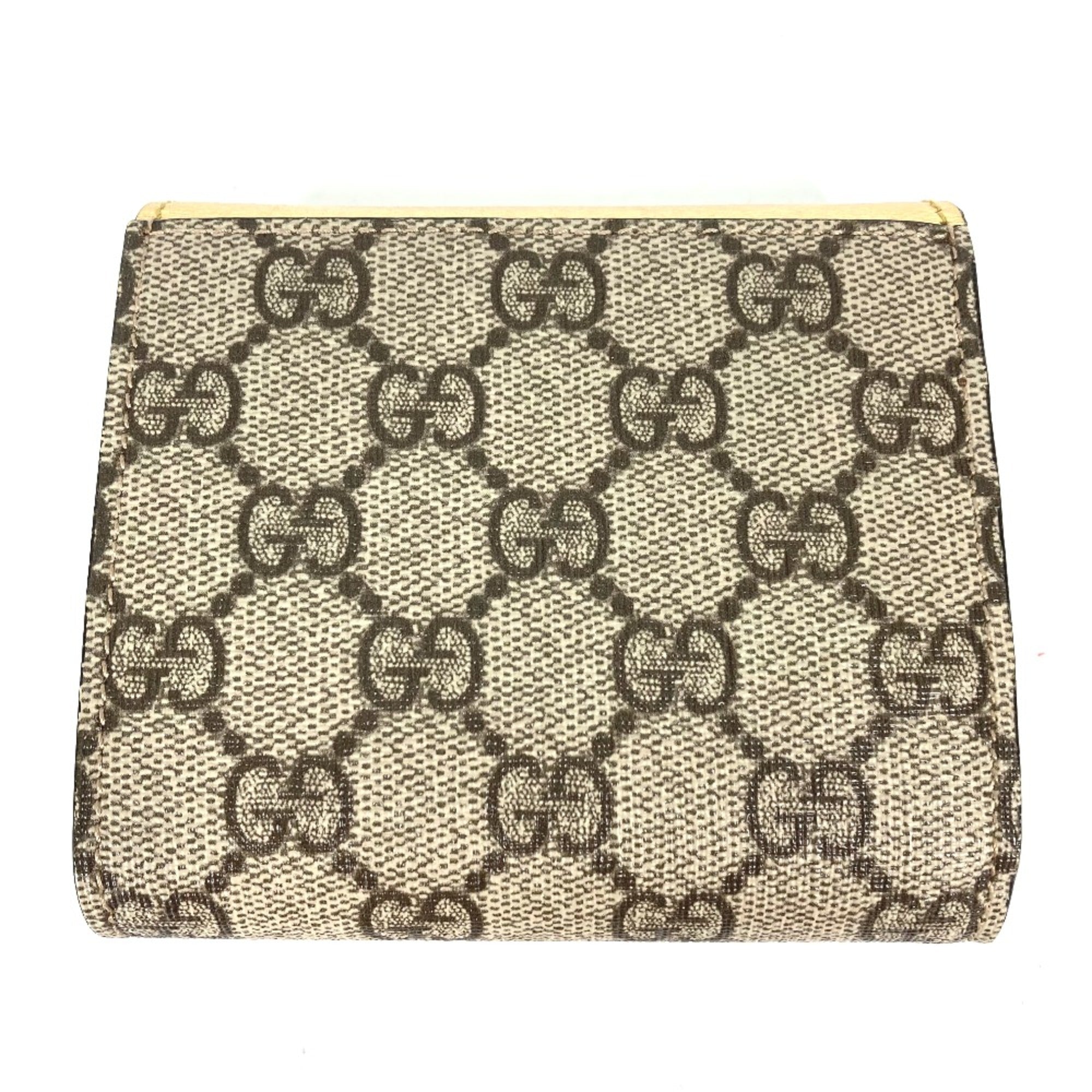 Gucci Gold Leather Wallet (Bi-Fold) (Pre-Owned)