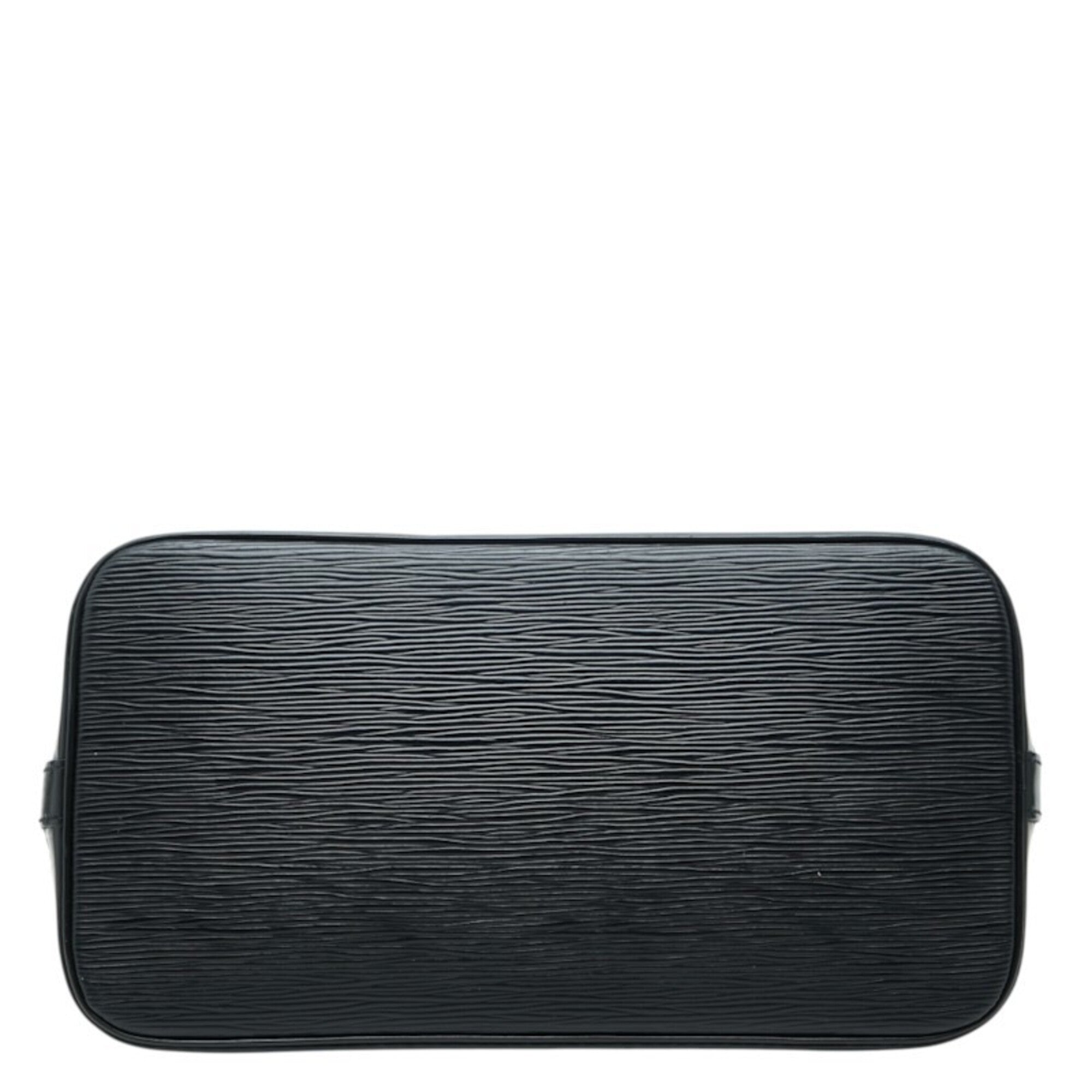 Louis Vuitton Black Noir Leather Handbag (Pre-Owned)