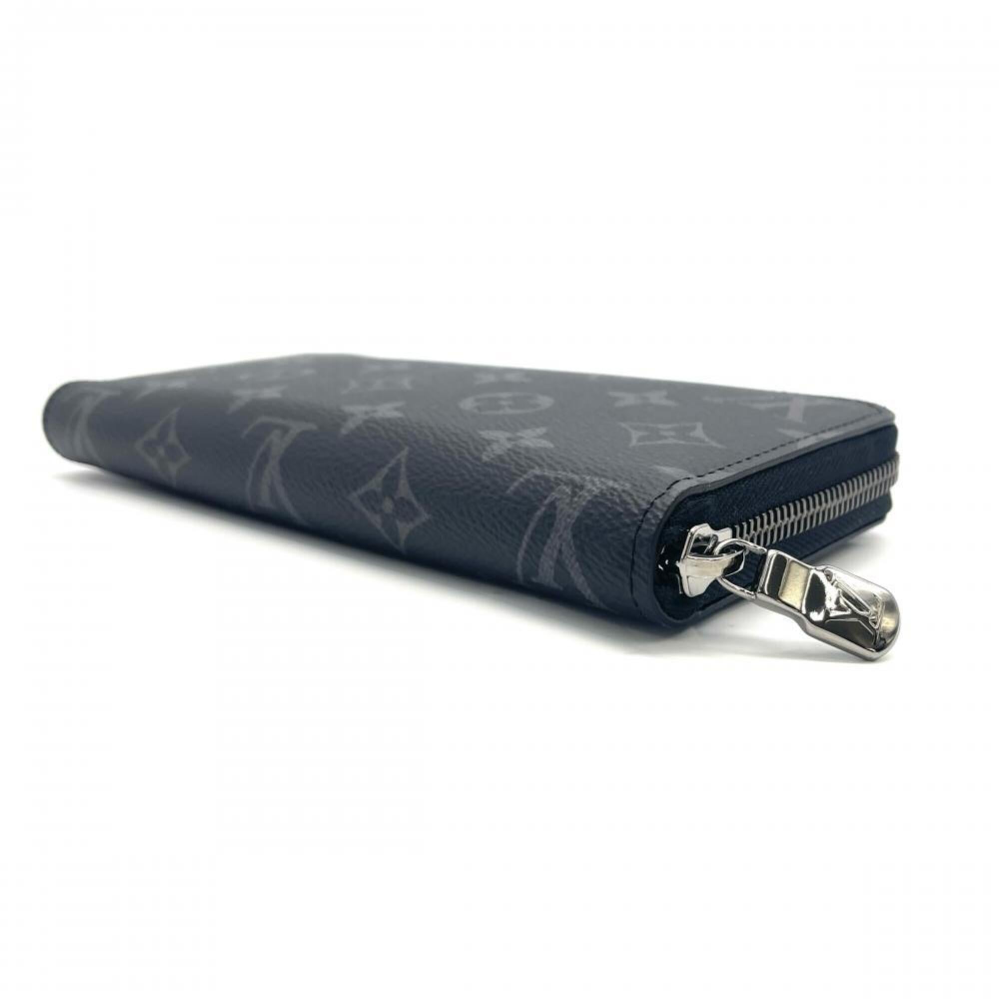 Louis Vuitton Black Monogram Eclipse Long Wallet (Bi-Fold) (Pre-Owned)