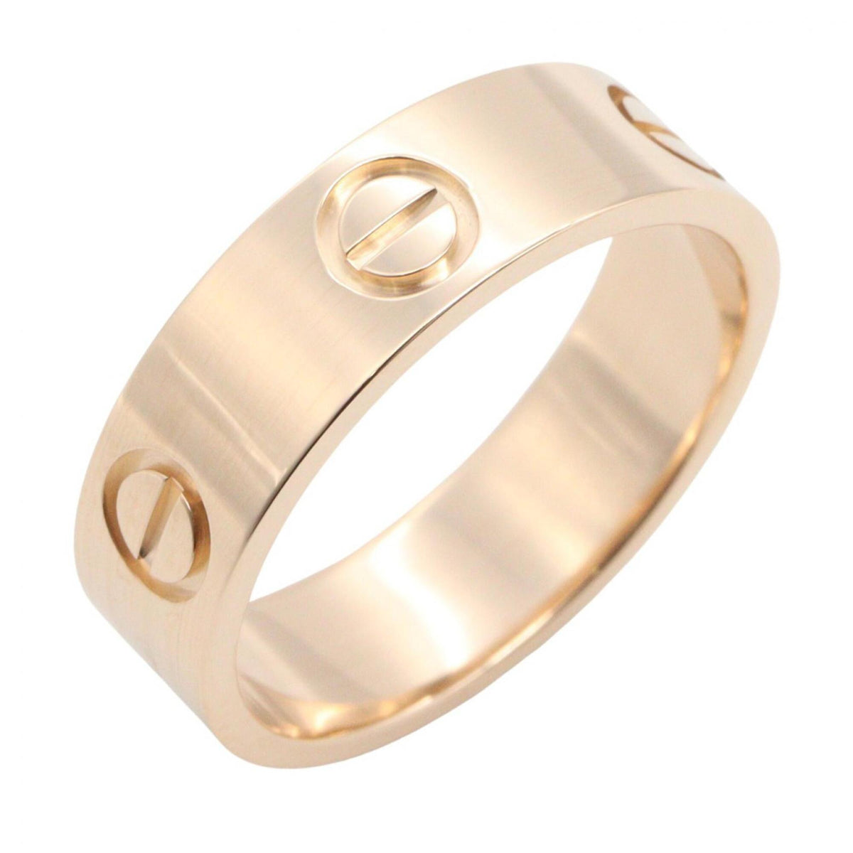 Cartier Gold Pink Gold (18K) Band Ring (Pre-Owned)