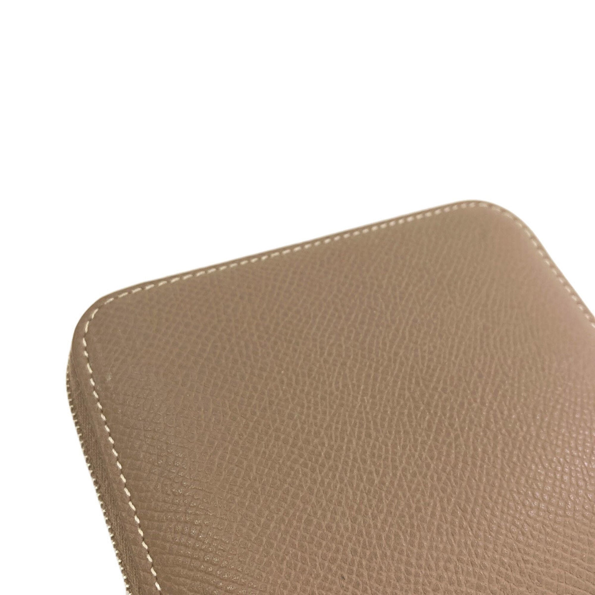 Hermes Etoupe Gray Epsom Leather Wallet (Bi-Fold) (Pre-Owned)