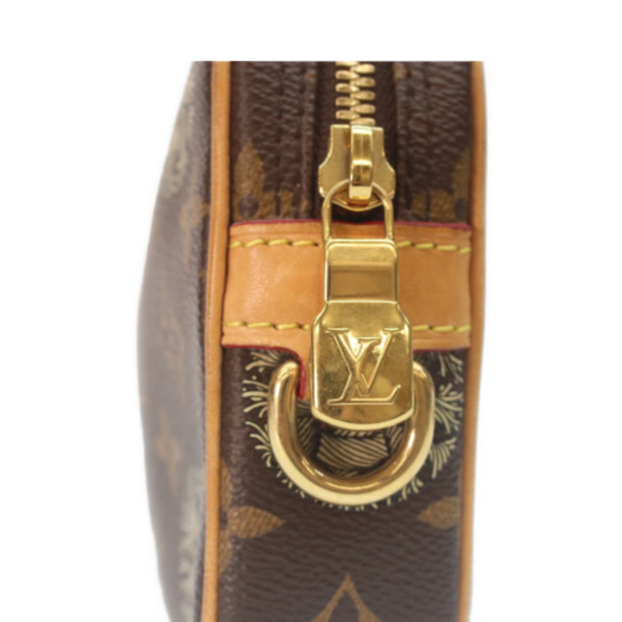 Louis Vuitton Brown Monogram Clutch Bag (Pre-Owned)