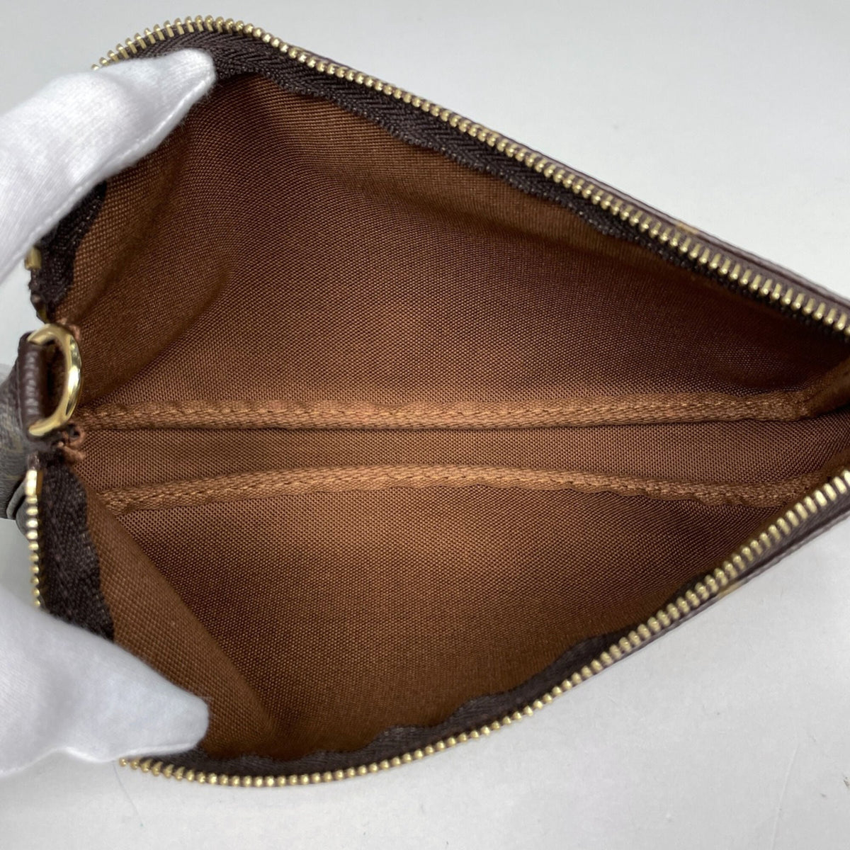 Louis Vuitton Brown Monogram Pochette (Pre-Owned)