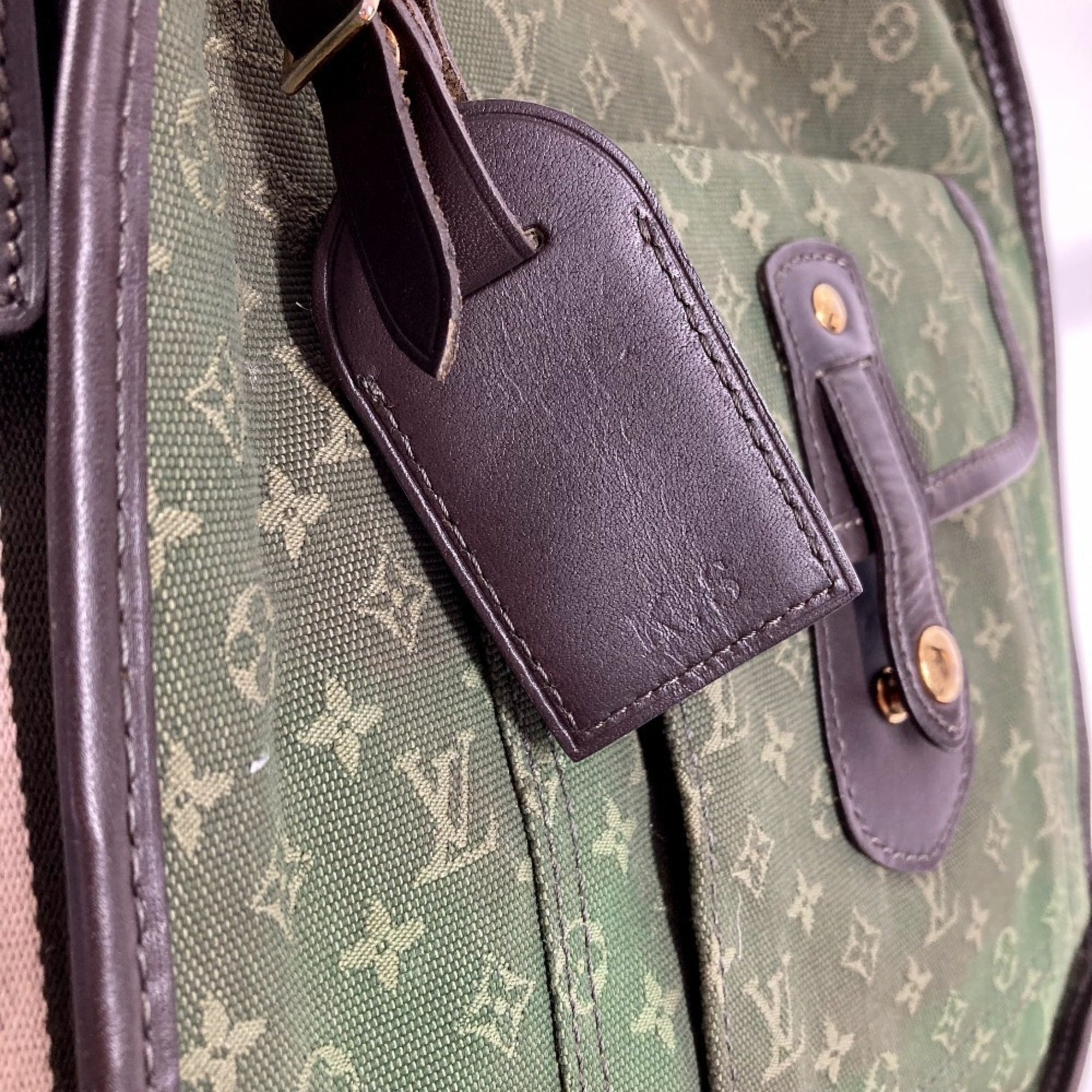 Louis Vuitton Galle Khaki Monogram Monogram Mini Shoulder Bag (Pre-Owned)