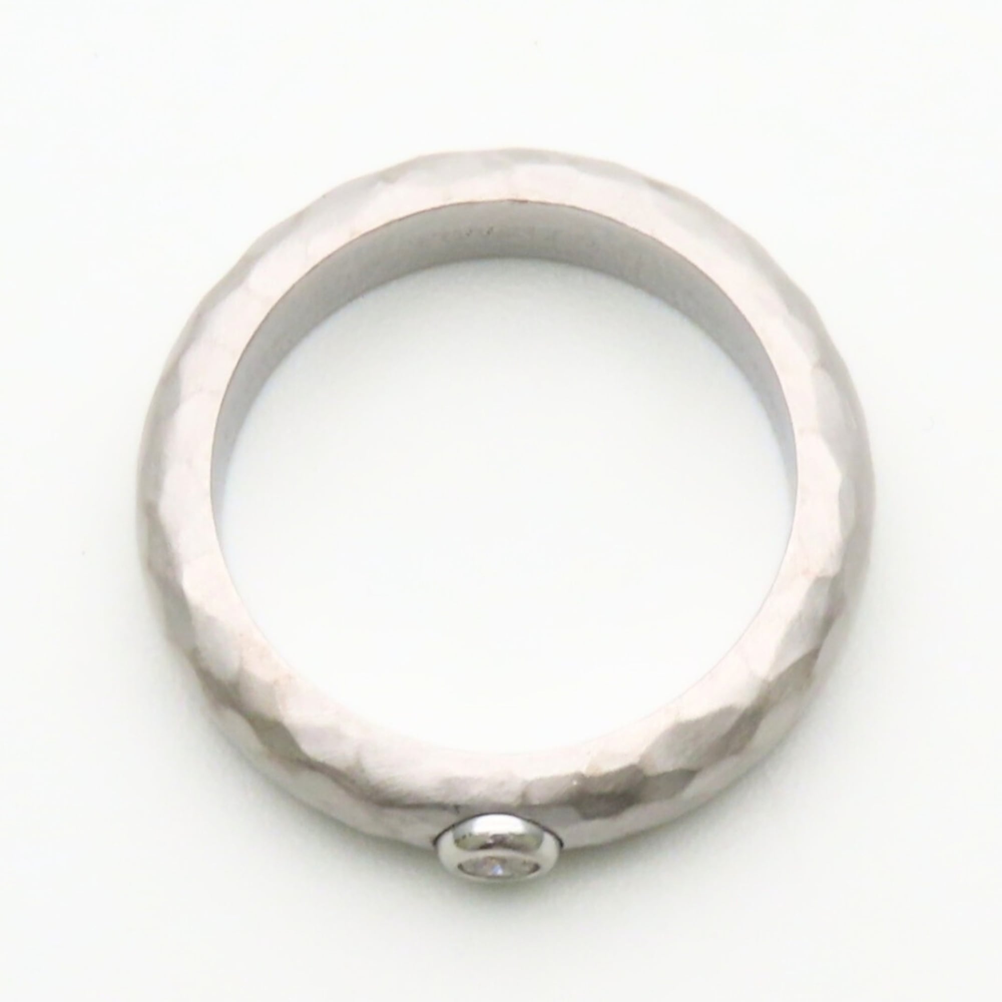 Tiffany White Gold White Gold (18K) Band Ring (Pre-Owned)
