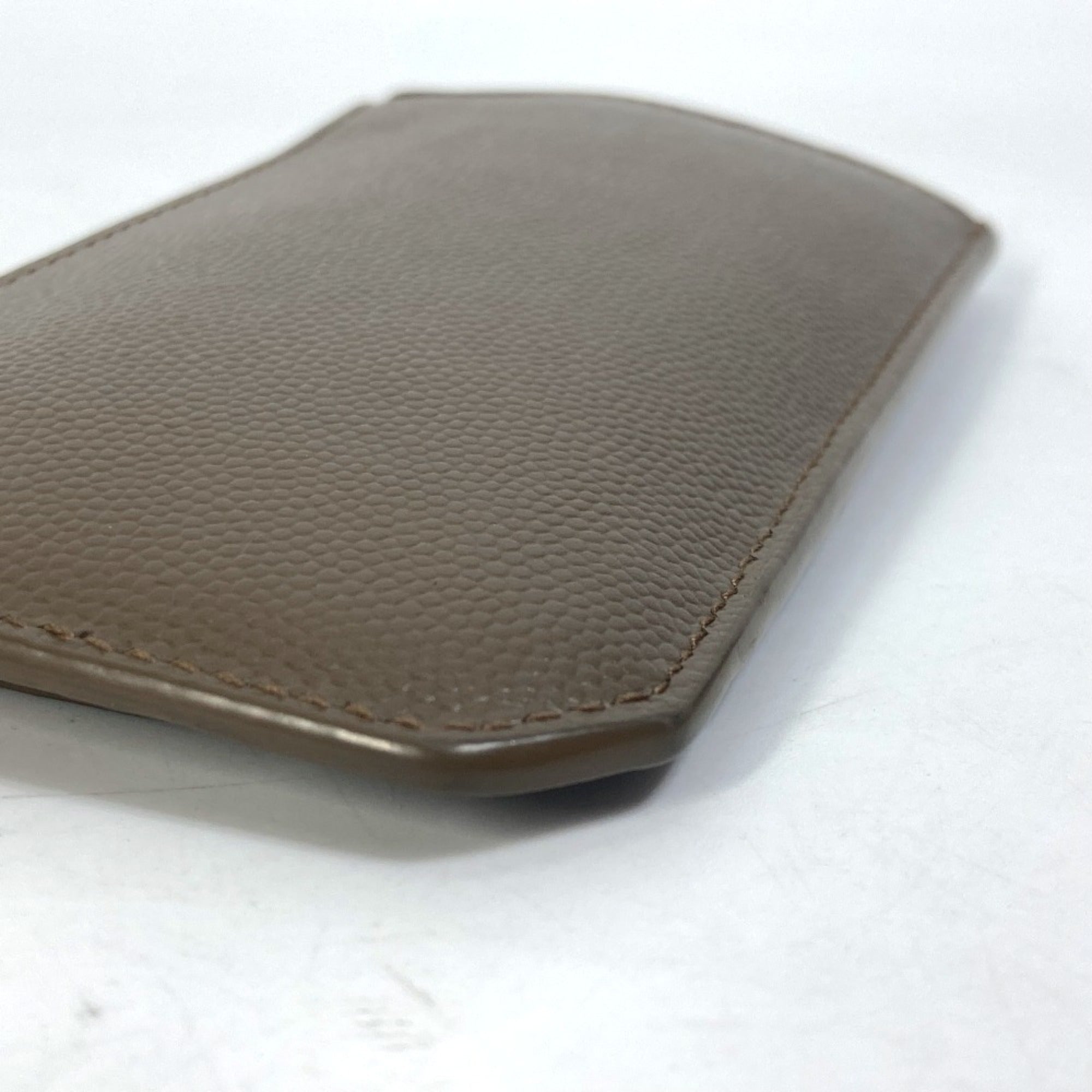 Yves Saint Laurent Brown Leather Coin Purse/Coin Case (Pre-Owned)