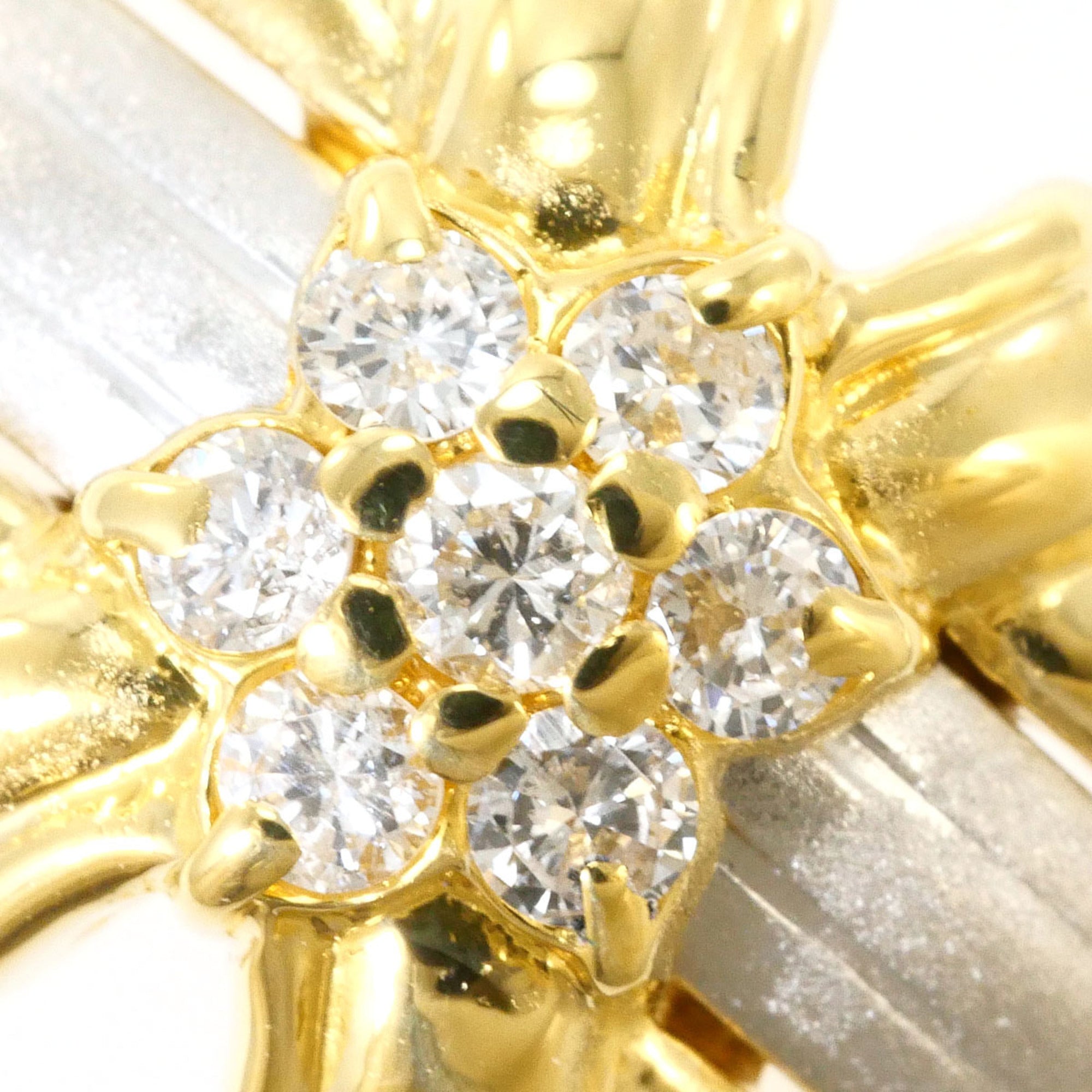Unbranded Platinum Yellow Gold Yellow Gold (18K) Platinum 900 Band Ring (Pre-Owned)