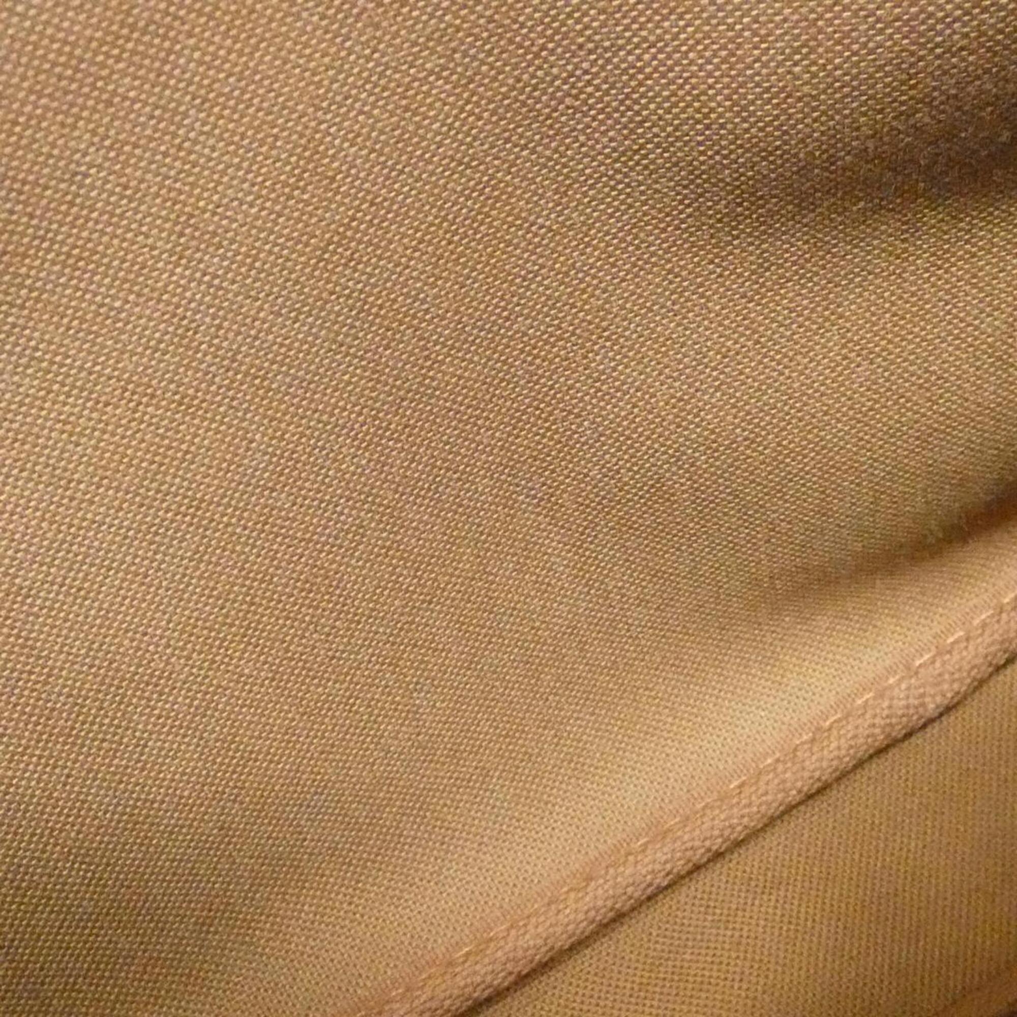 Louis Vuitton Khaki Marron Coated Canvas Pochette Pouch Shoulder Bag (Pre-Owned)