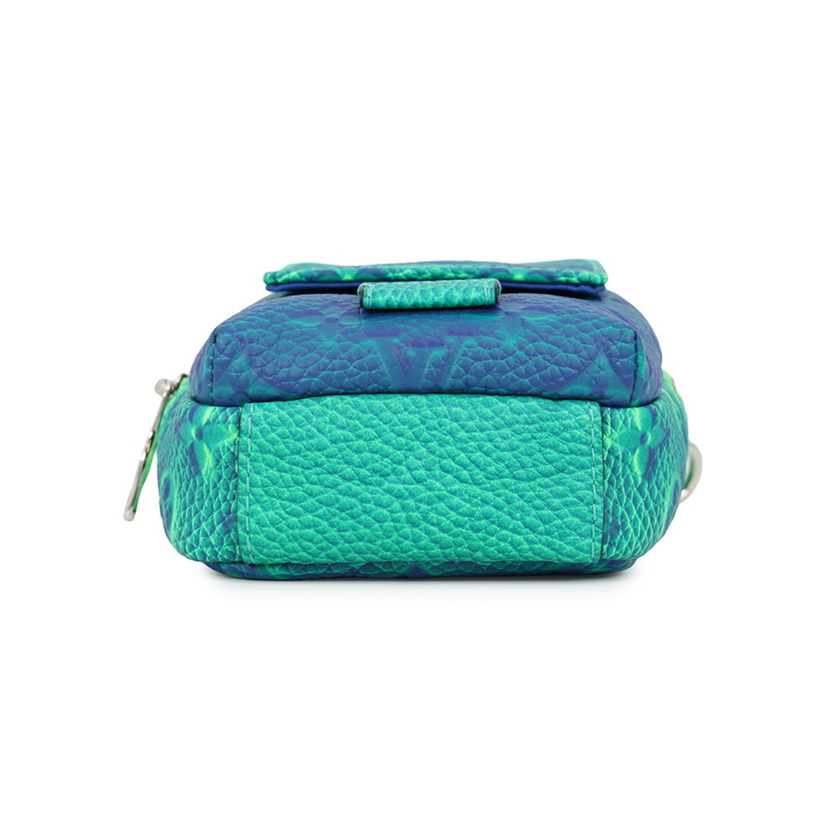 Louis Vuitton Blue Green Handbag Pouch Shoulder Bag (Pre-Owned)
