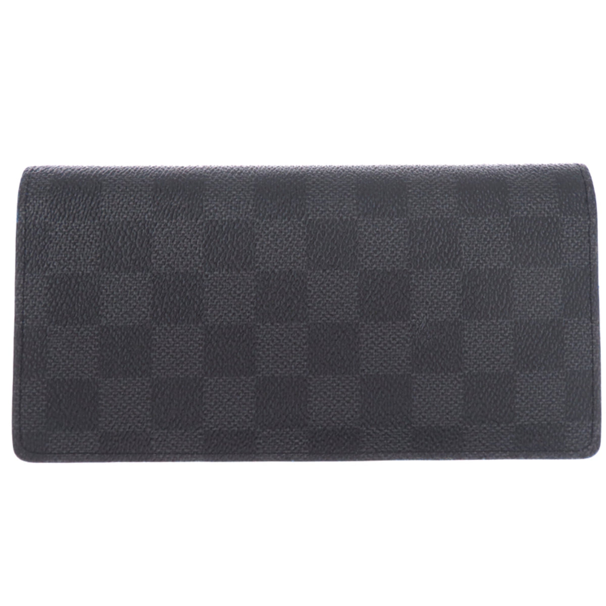 Louis Vuitton Damier Graphite Black Damier Graphite Long Wallet (Bi-Fold) (Pre-Owned)