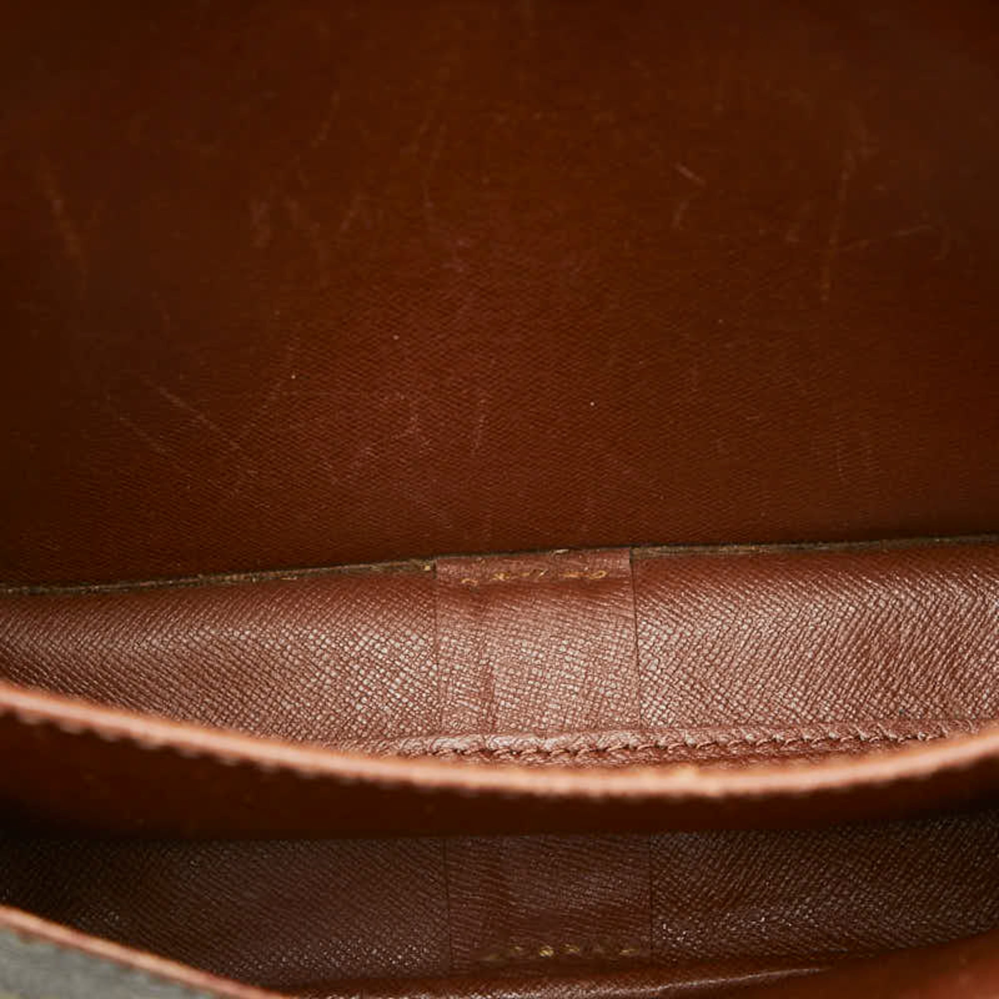 Louis Vuitton Brown Pvc Leather Shoulder Bag (Pre-Owned)