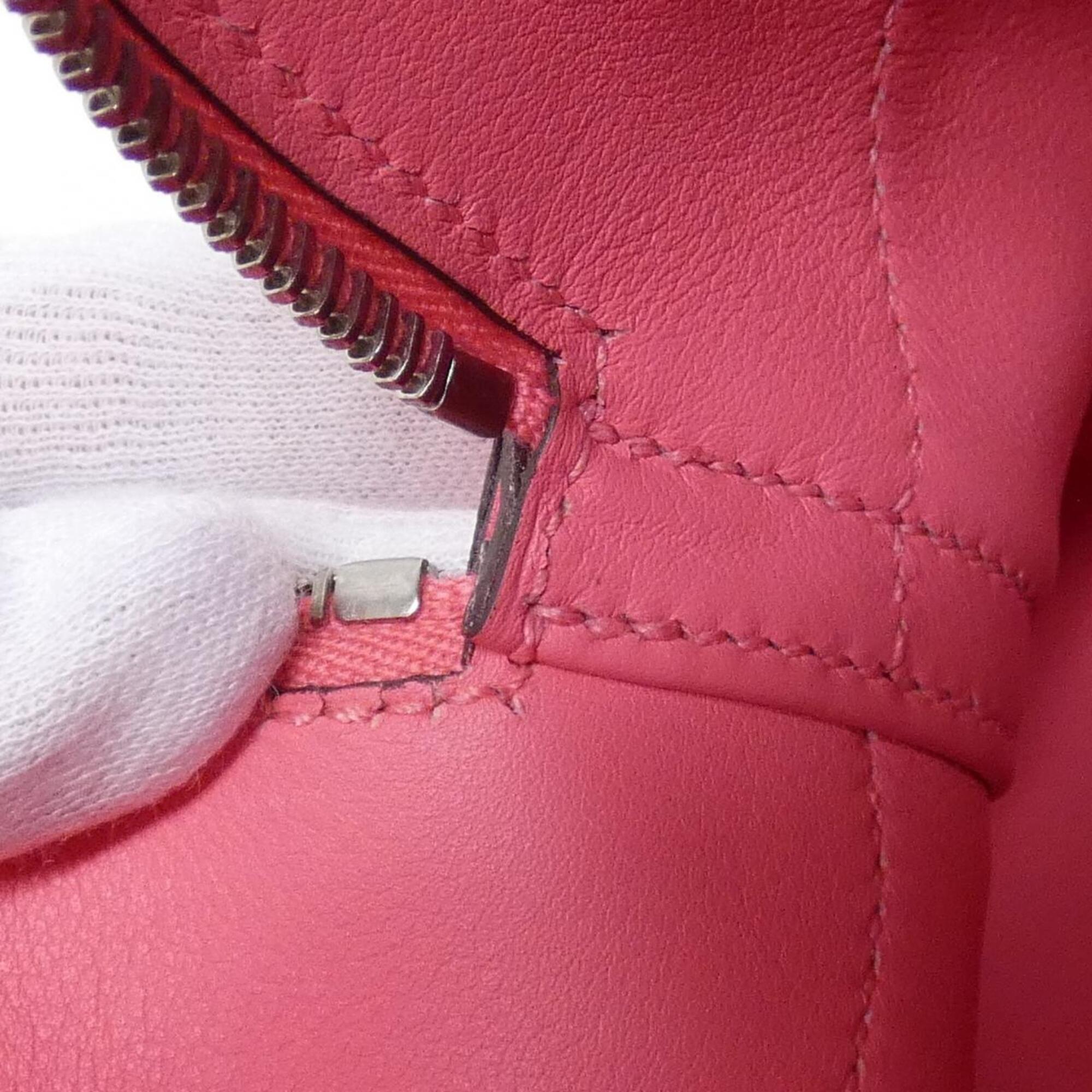 Hermes Pink Swift Leather Handbag (Pre-Owned)