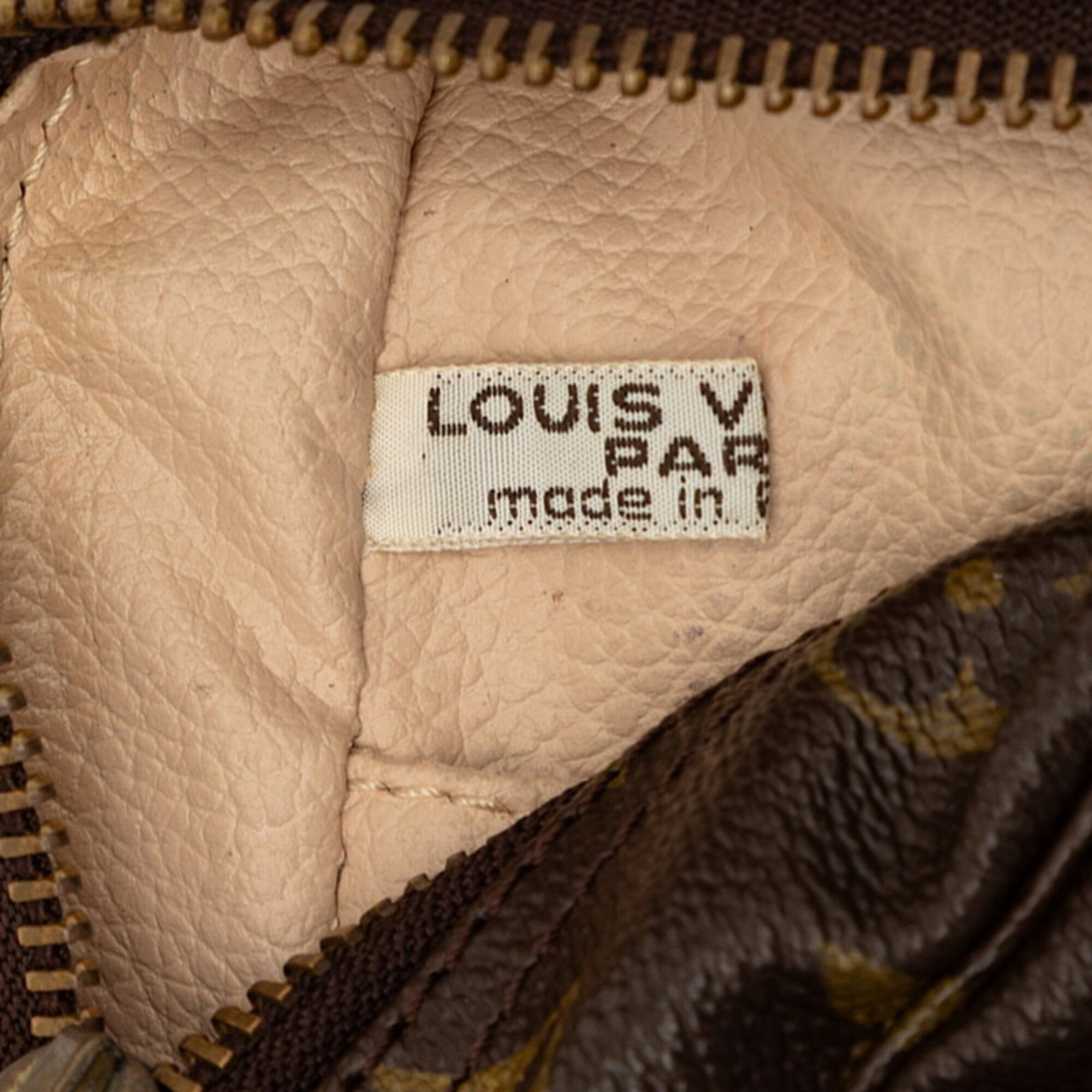 Louis Vuitton Brown Pvc Clutch Bag (Pre-Owned)