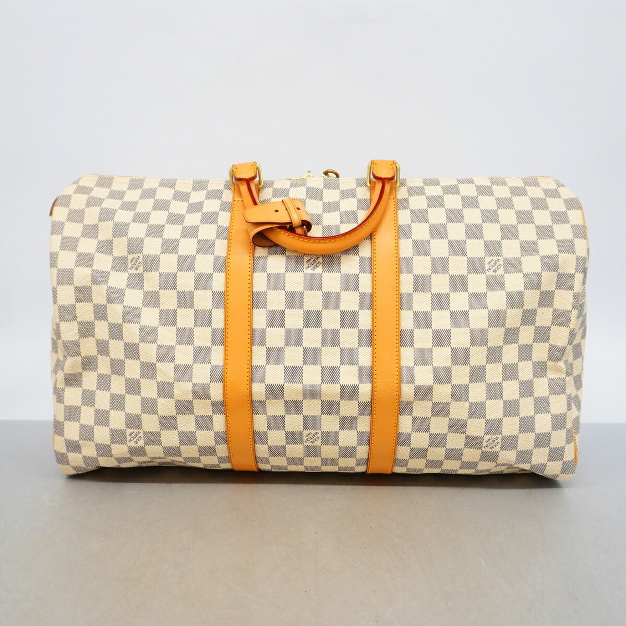 Louis Vuitton White Boston Bag (Pre-Owned)