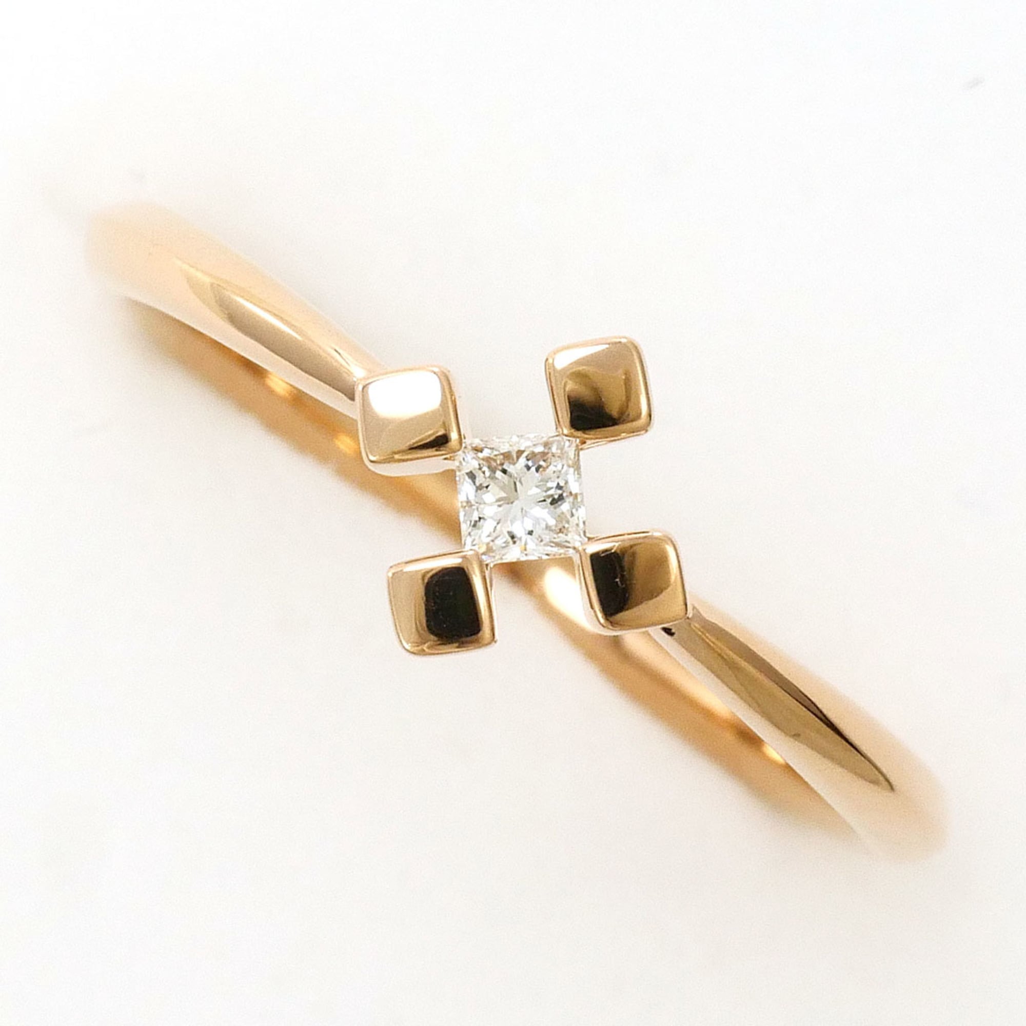 Unbranded Pink Gold Pink Gold (18K) Band Ring (Pre-Owned)