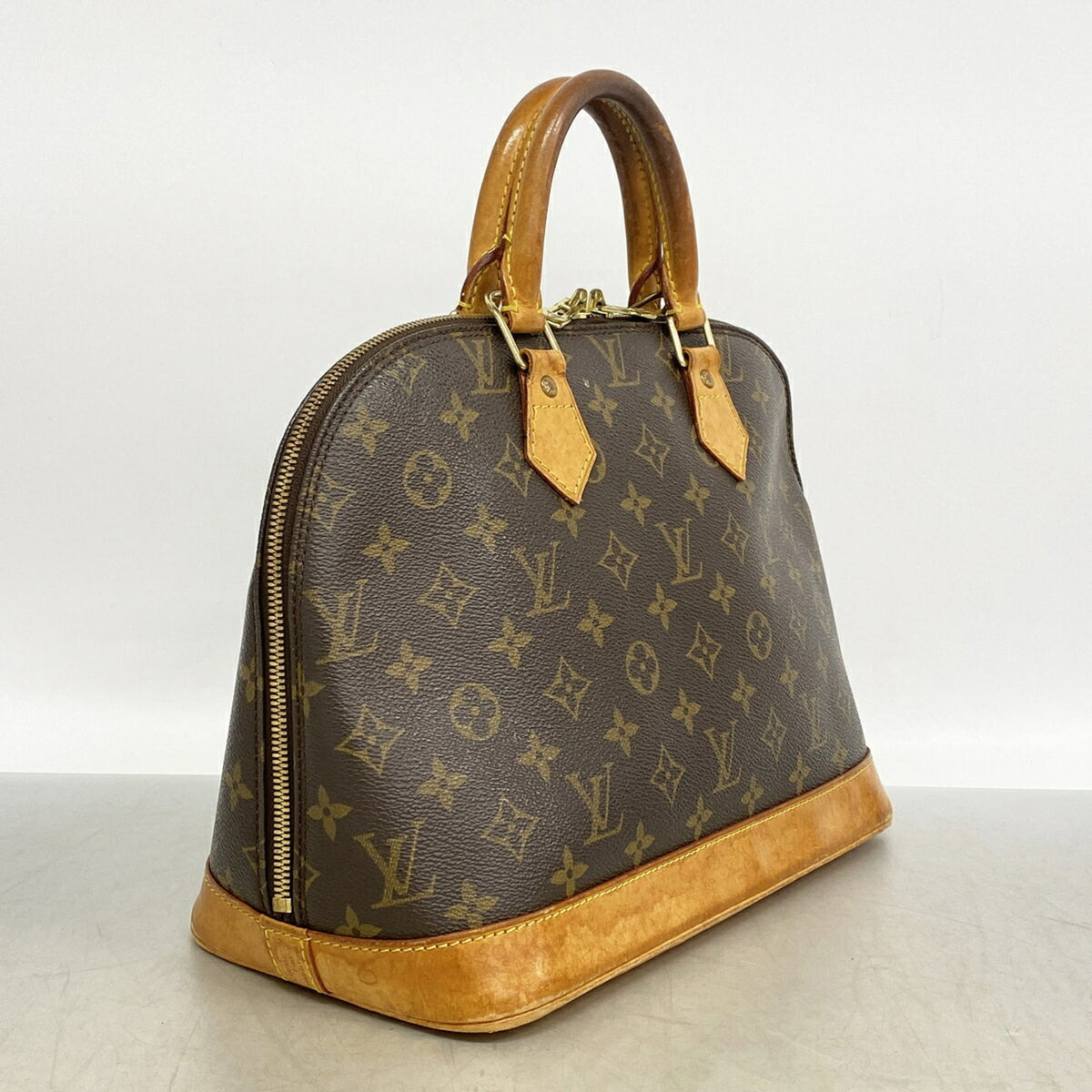 Louis Vuitton Brown Handbag (Pre-Owned)