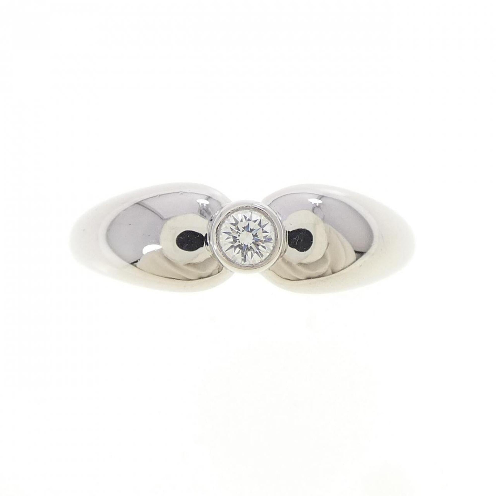 Tiffany Platinum Platinum 950 Band Ring (Pre-Owned)
