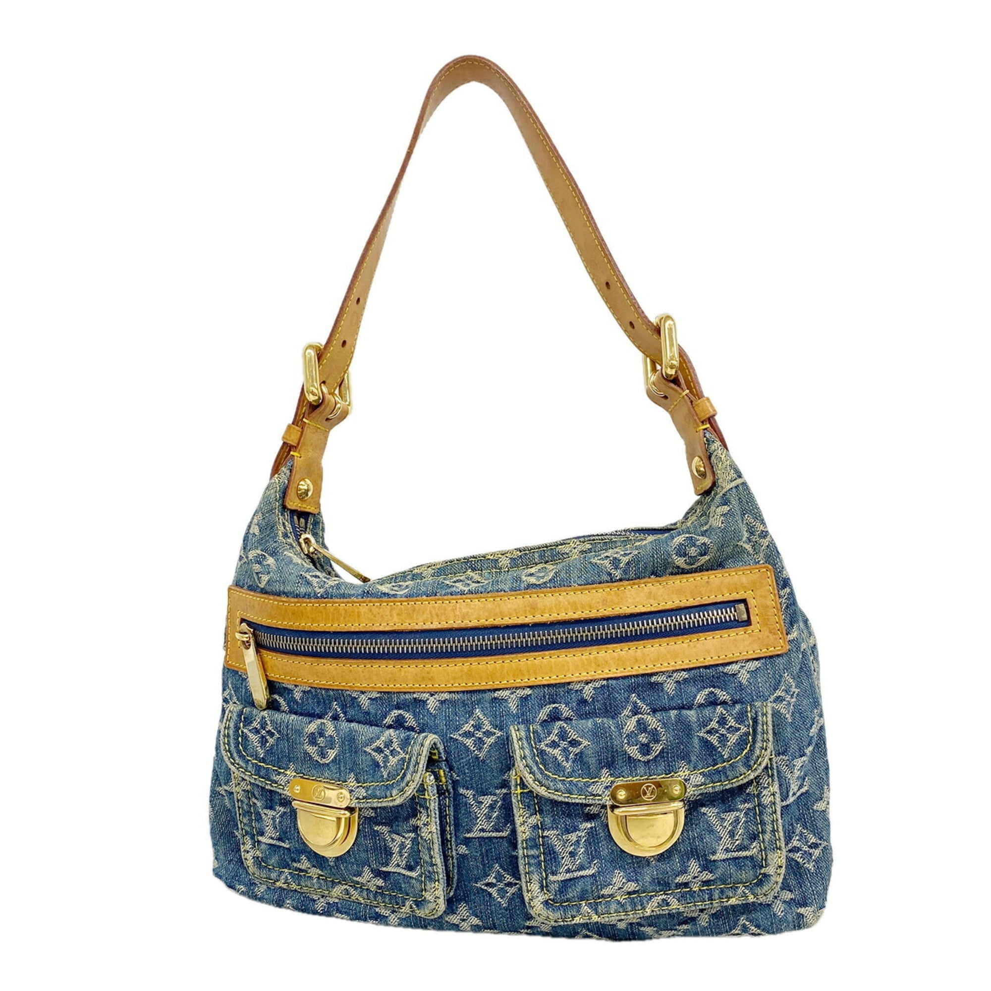 Louis Vuitton Blue Shoulder Bag (Pre-Owned)