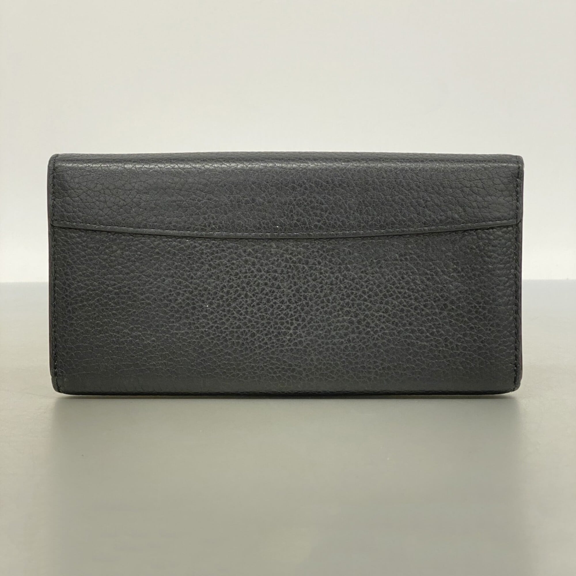 Louis Vuitton Noir Long Wallet (Bi-Fold) (Pre-Owned)