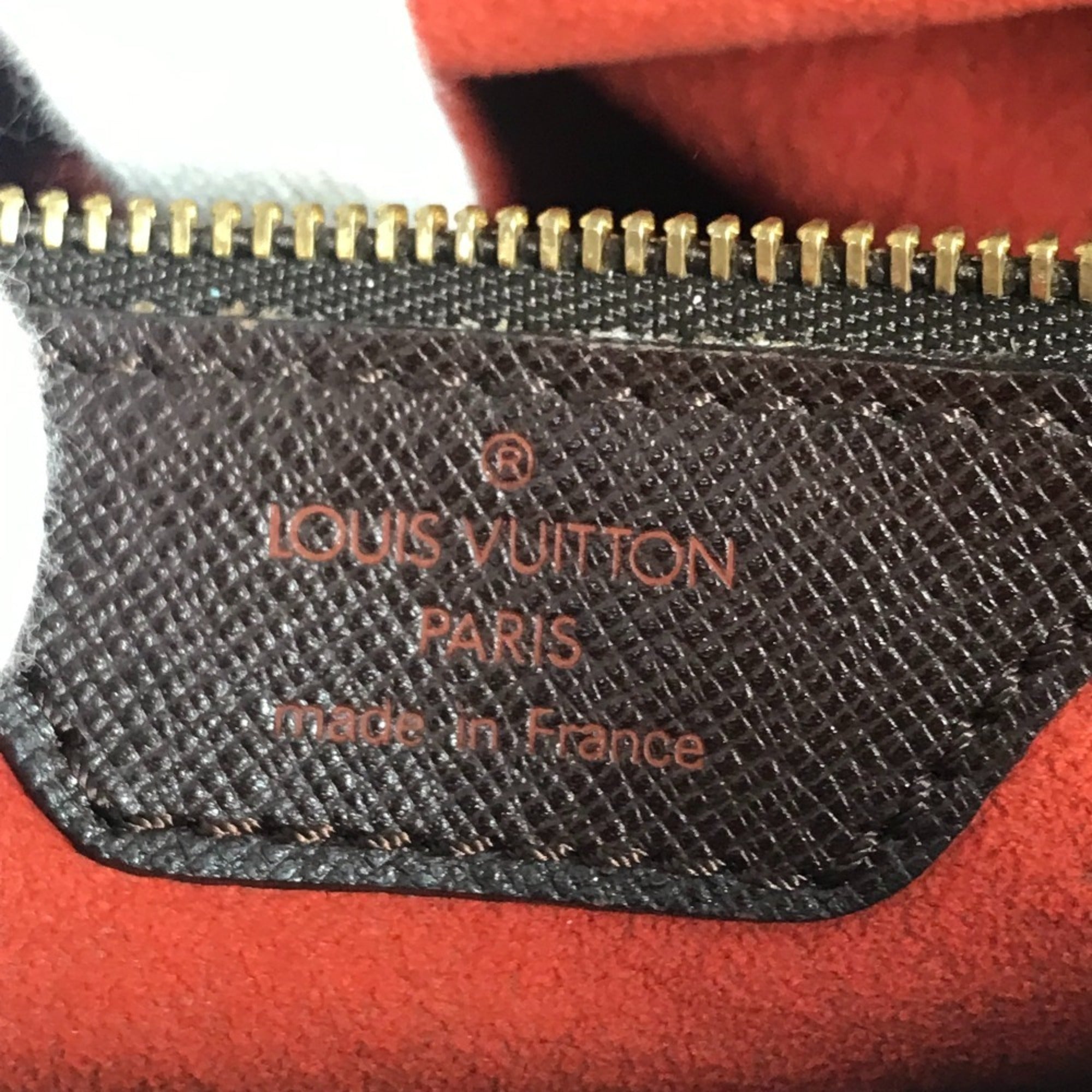 Louis Vuitton Brown Damier Canvas Shoulder Bag Tote Bag (Pre-Owned)