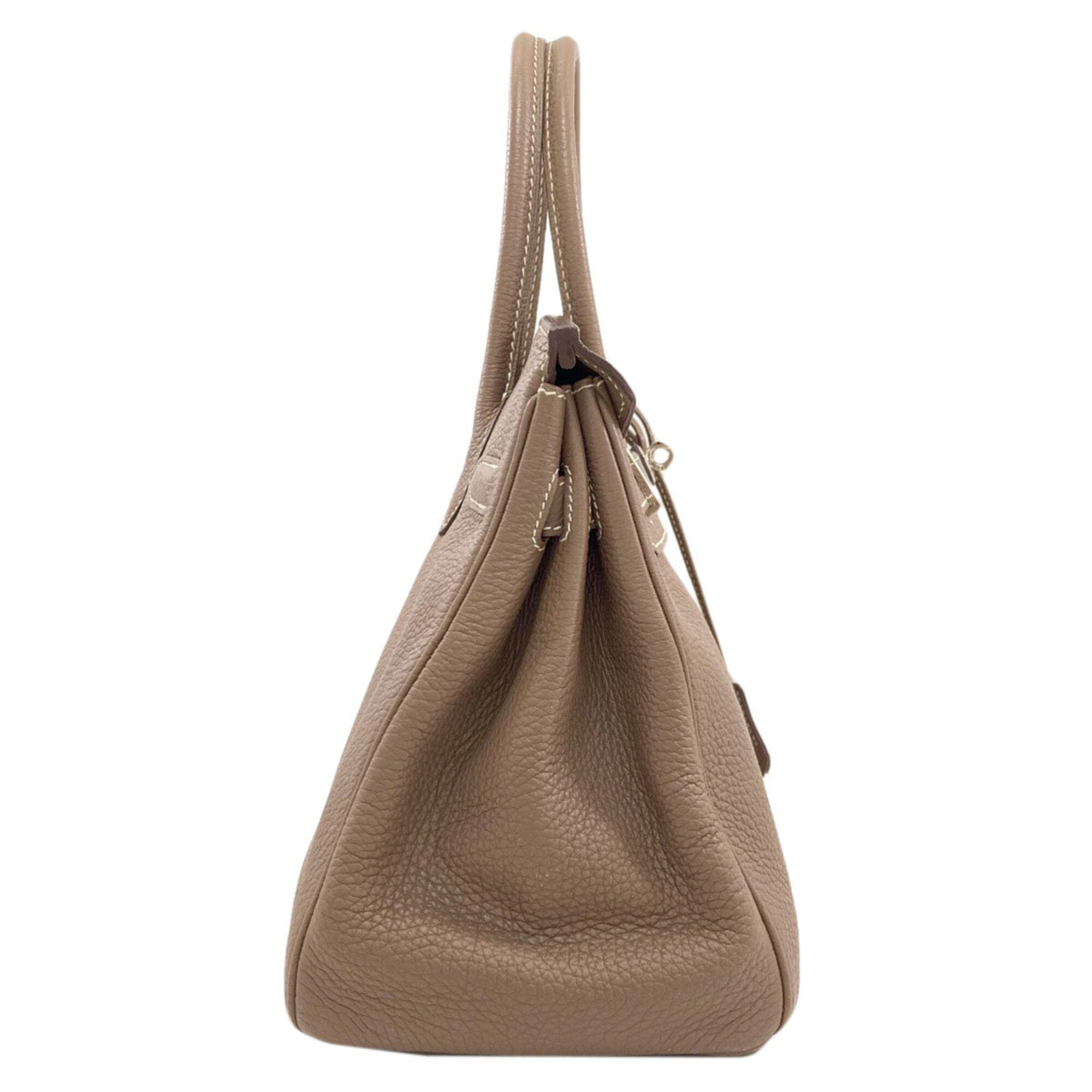 Hermes Birkin Brown Togo Leather Handbag (Pre-Owned)