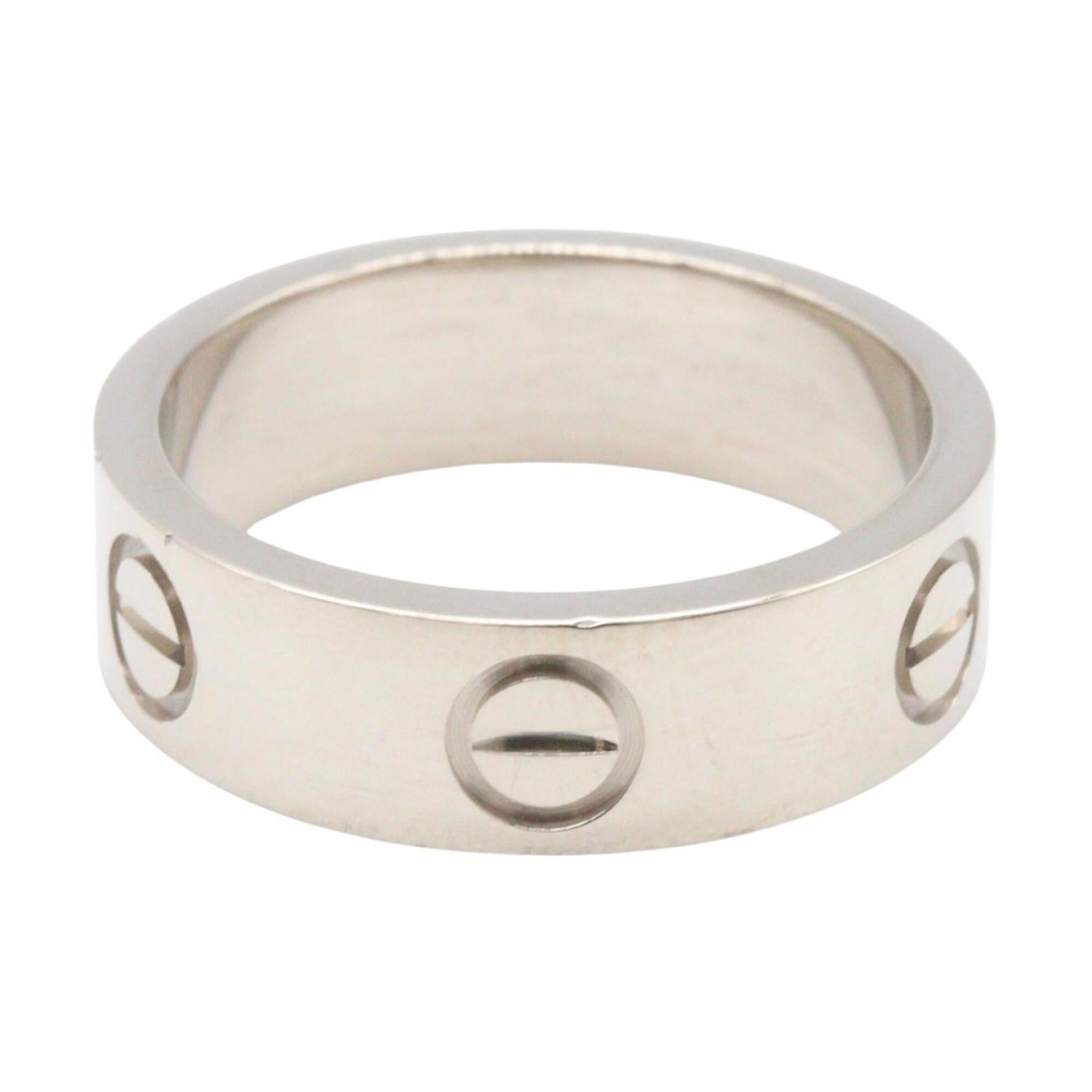 Cartier Silver White Gold (18K) Band Ring (Pre-Owned)