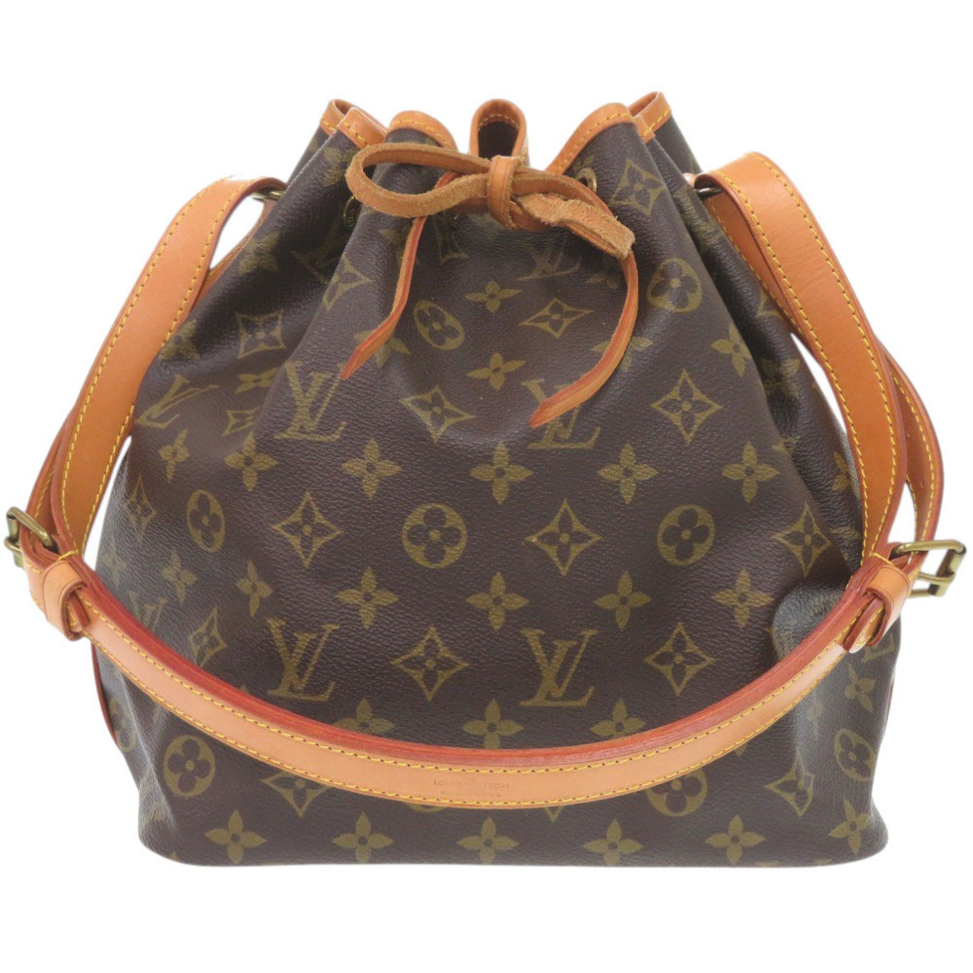 Louis Vuitton Brown Monogram Canvas Shoulder Bag (Pre-Owned)