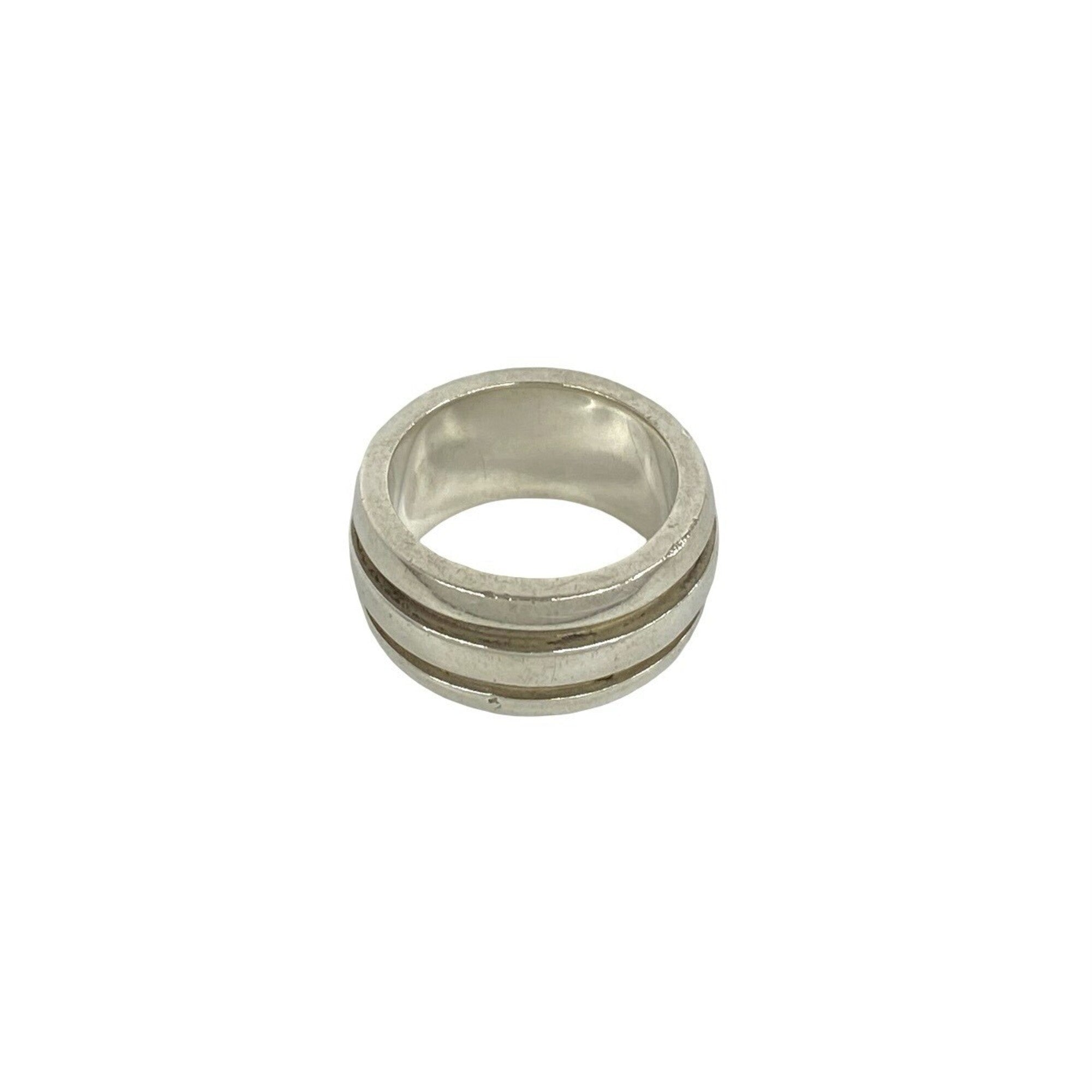 Tiffany Silver Silver 925 Band Ring (Pre-Owned)