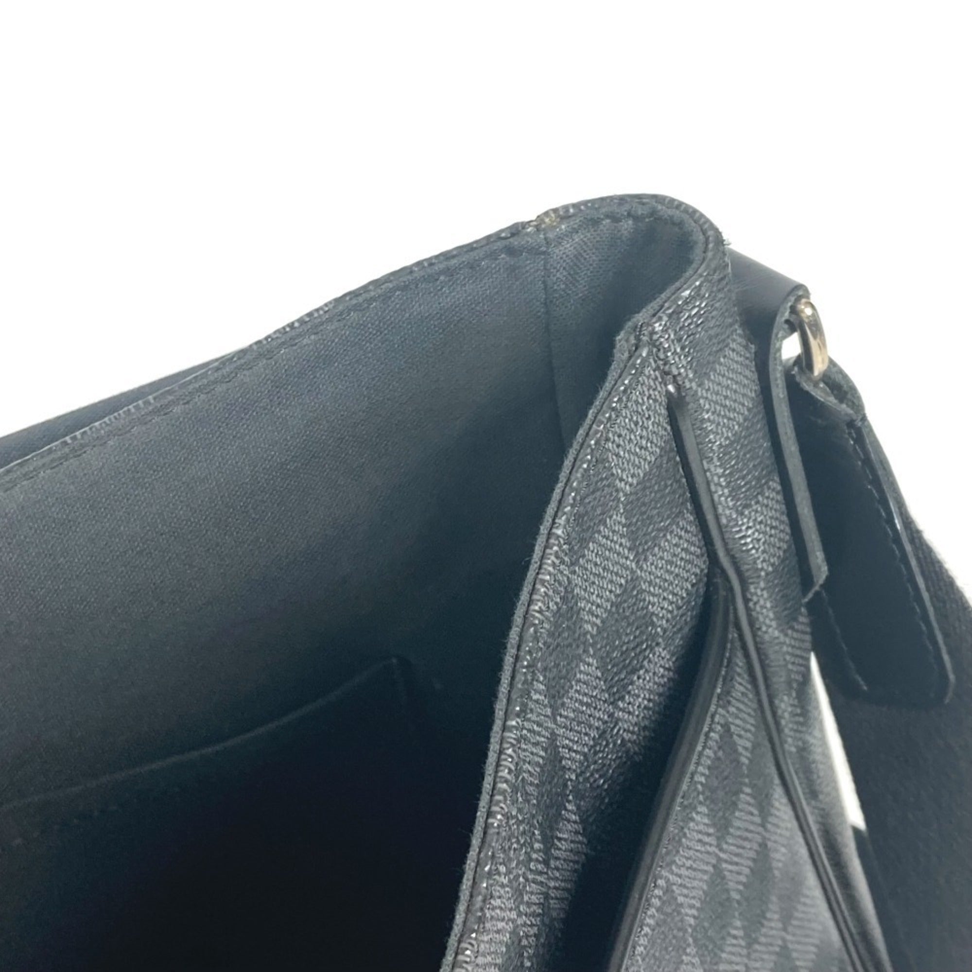 Louis Vuitton Damier Graphite Black Damier Graphite Messenger Bag Shoulder Bag (Pre-Owned)