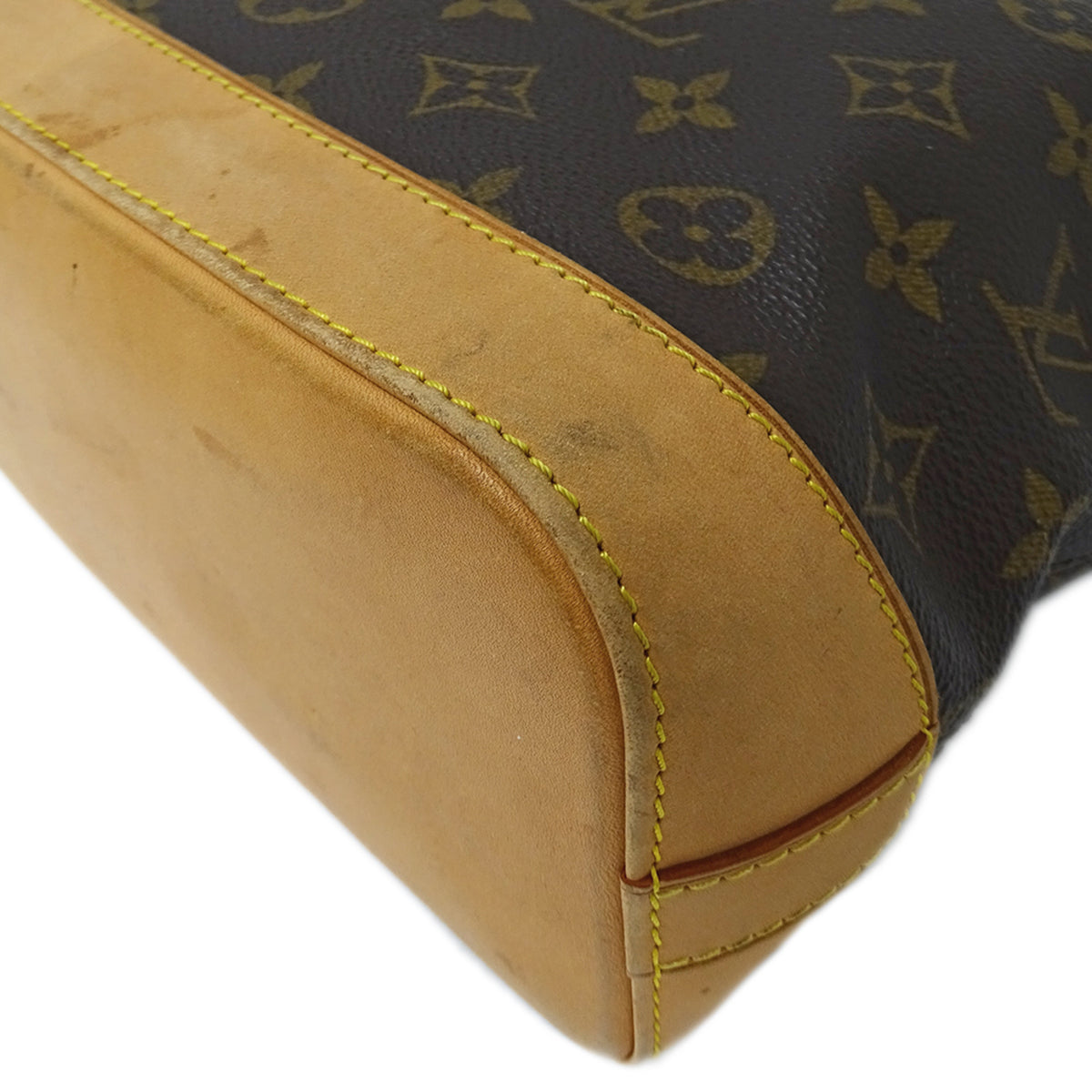 Louis Vuitton Brown Monogram Canvas Handbag (Pre-Owned)