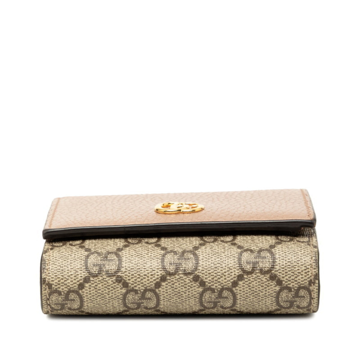 Gucci Beige Pvc Leather Wallet (Bi-Fold) (Pre-Owned)