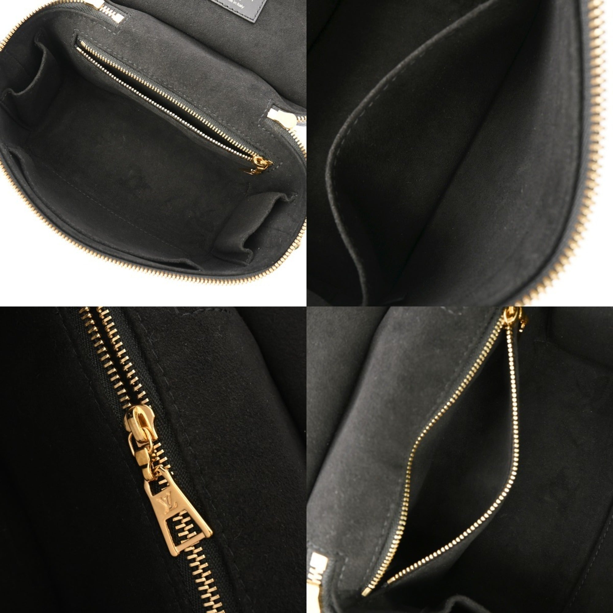 Louis Vuitton Noir Leather Vanity Bag (Pre-Owned)