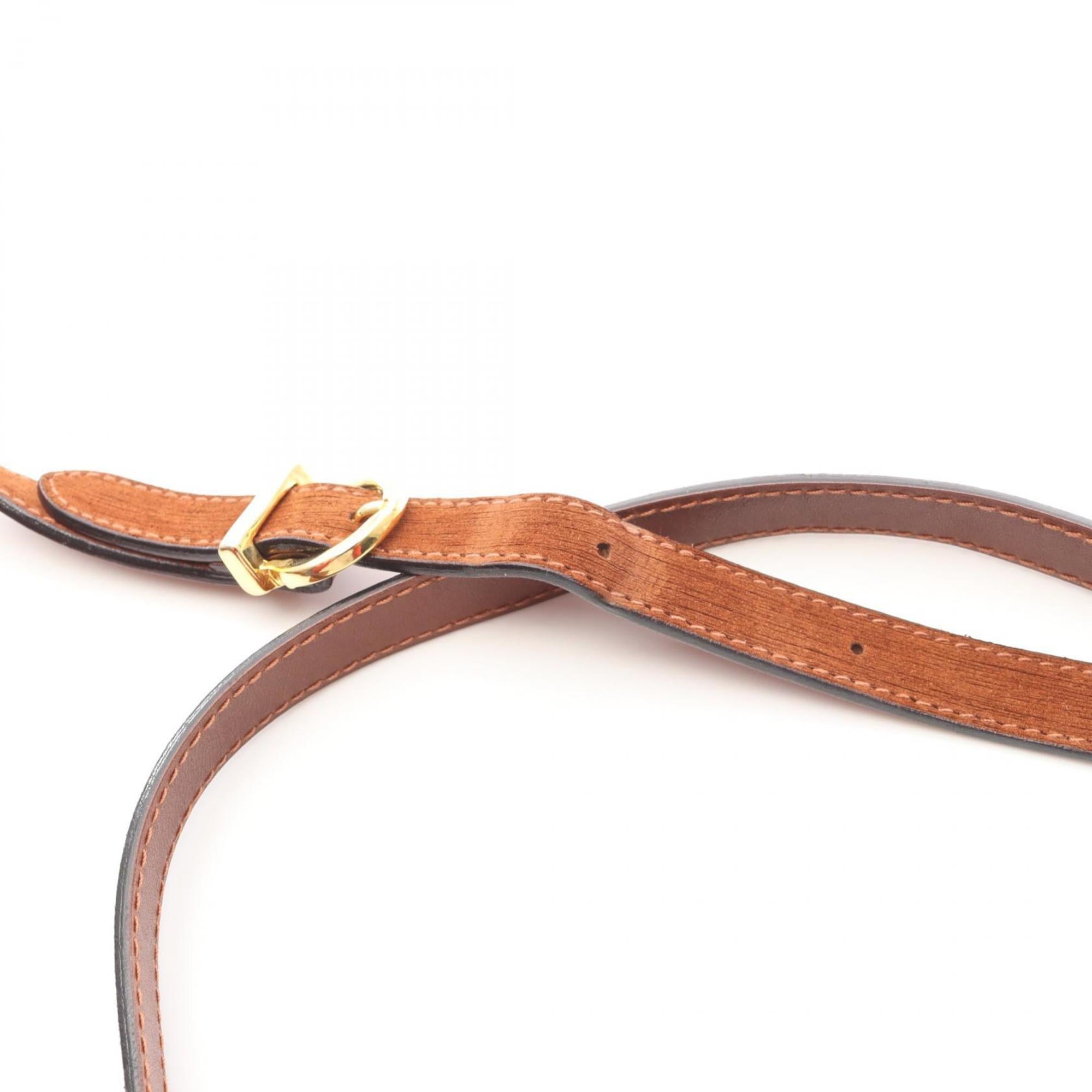 Salvatore Ferragamo Brown Suede Handbag Shoulder Bag (Pre-Owned)