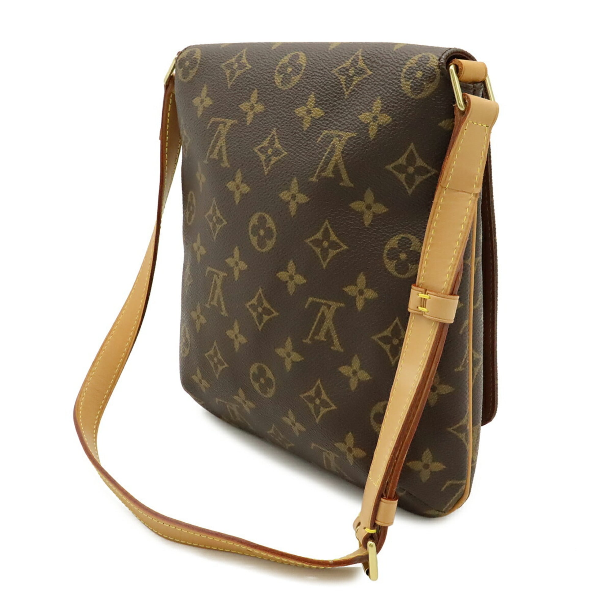 Louis Vuitton Brown Monogram Canvas Pvc Coated Canvas Shoulder Bag (Pre-Owned)