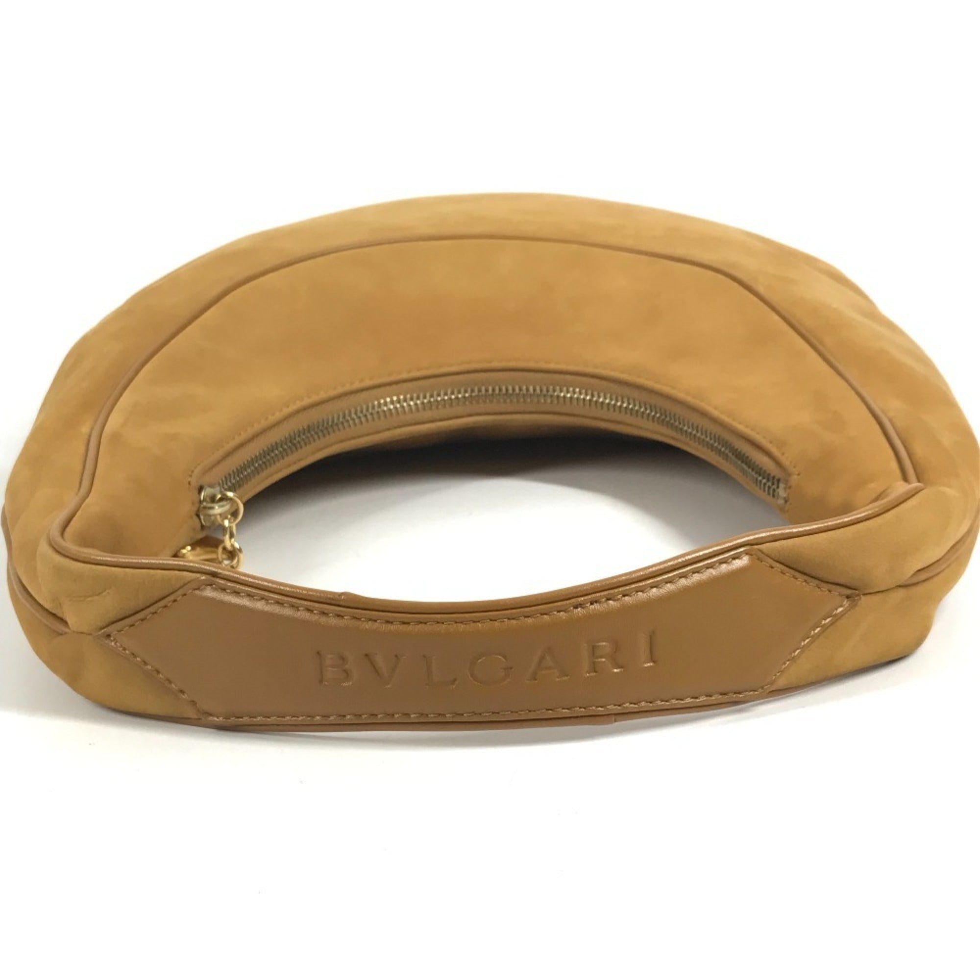 Bvlgari Beige Leather Shoulder Bag (Pre-Owned)