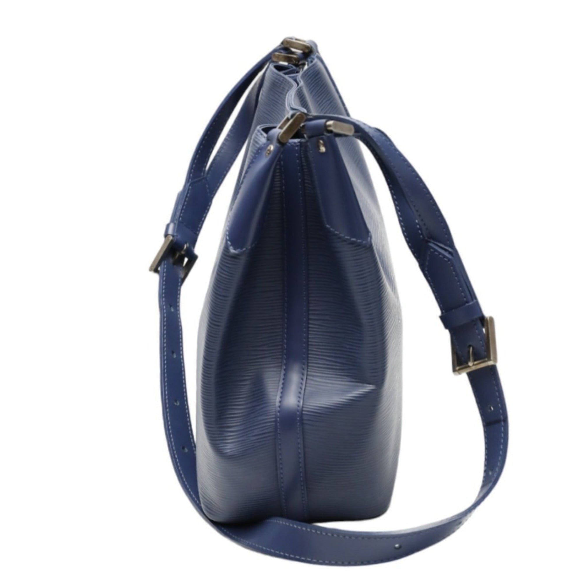 Louis Vuitton Epi Blue Epi Leather Shoulder Bag (Pre-Owned)