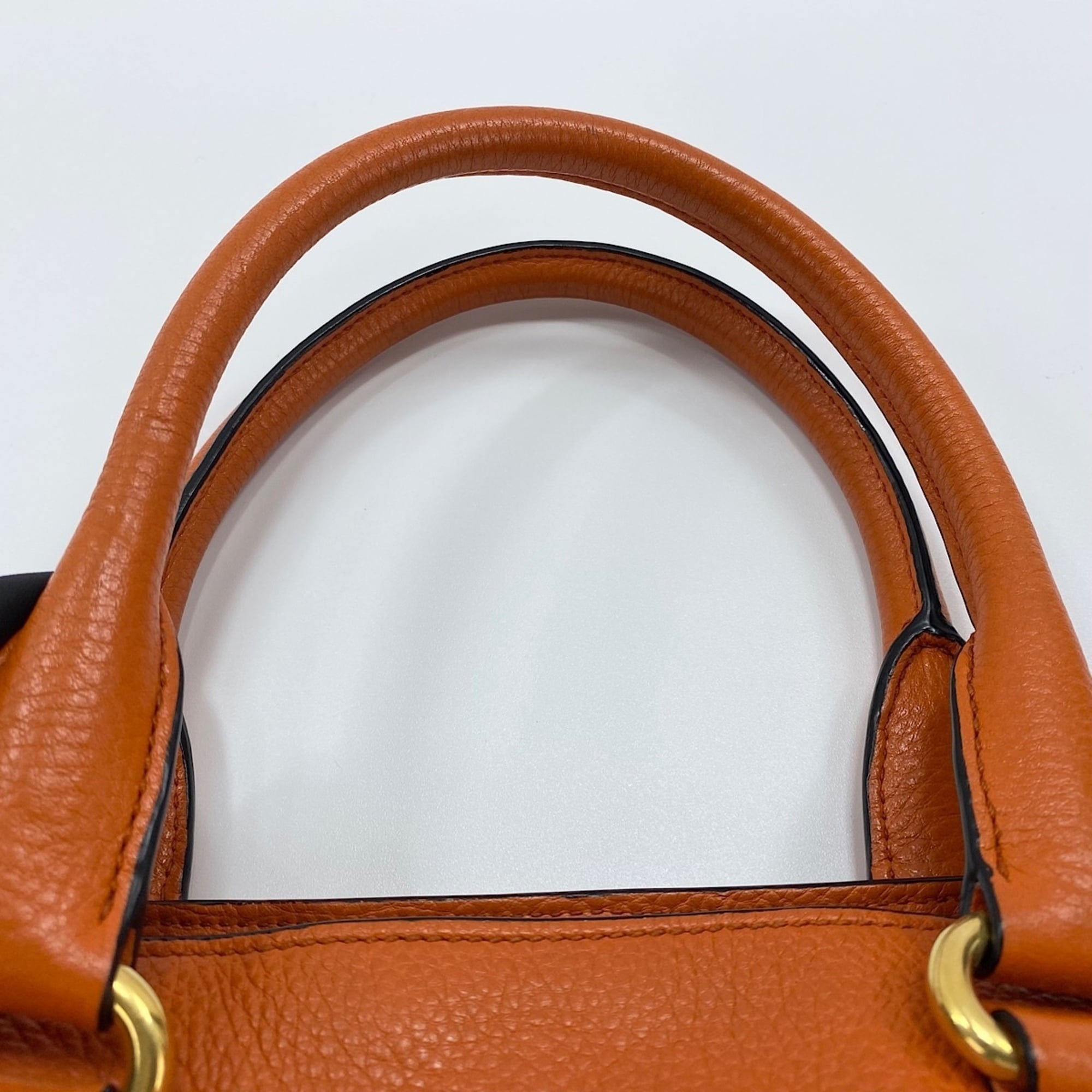Prada Orange Tote Bag (Pre-Owned)