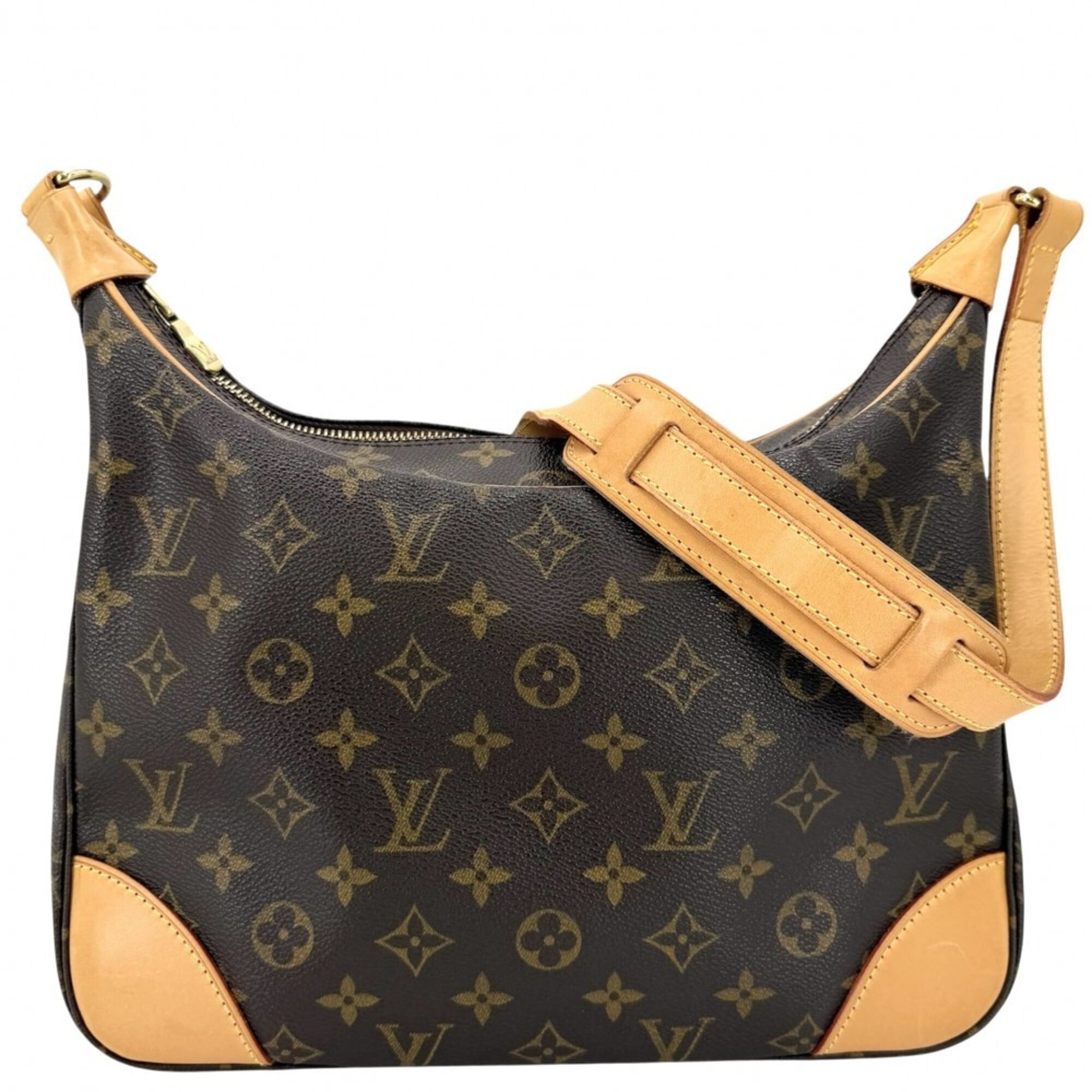 Louis Vuitton Brown Monogram Shoulder Bag (Pre-Owned)