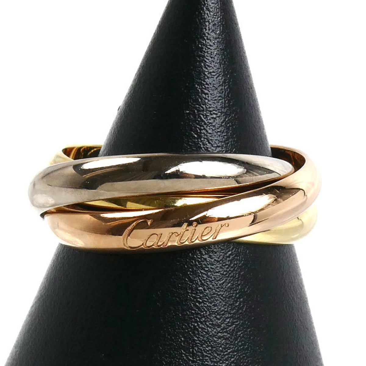 Cartier Yellow Gold (18K) Pink Gold (18K) White Gold (18K) Band Ring (Pre-Owned)